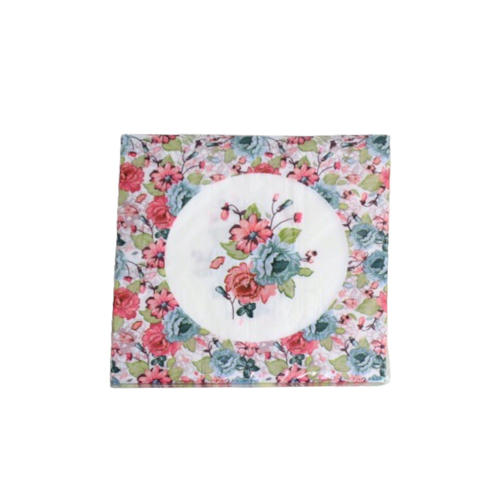 Luncheon Paper Napkins Floral 33x33cm 16pack XPATY57