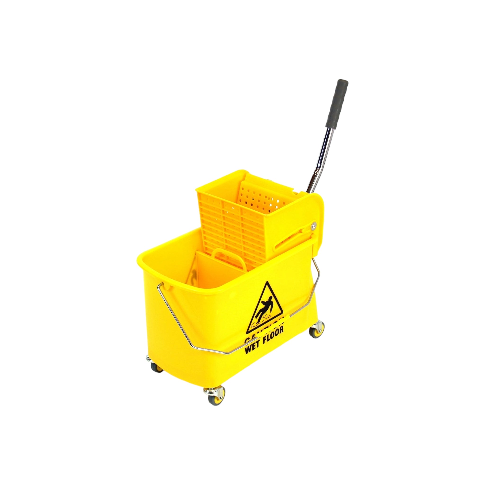 15L Wringer Mop Bucket Trolley Only Small 7160