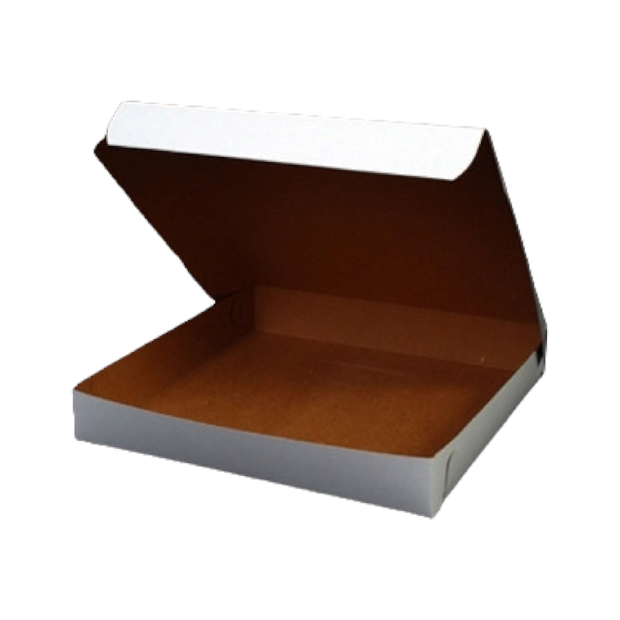 Pizza Box 12x12x1.5inch White Kraft 10pack