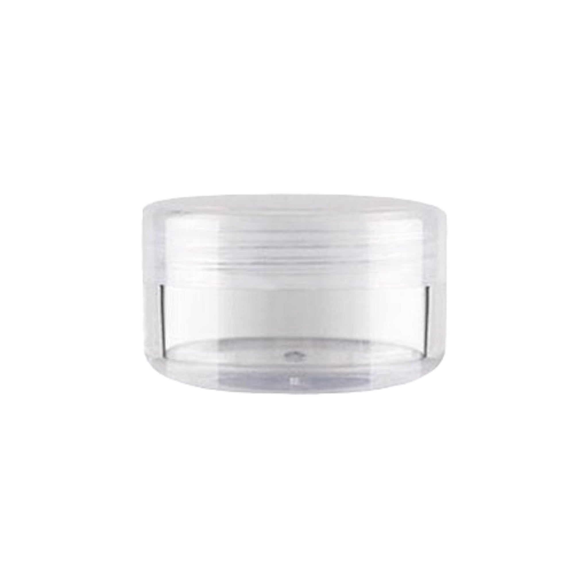 50g Acrylic Cosmetic Container Plastic Jar with Lid Crystal Clear 1pc