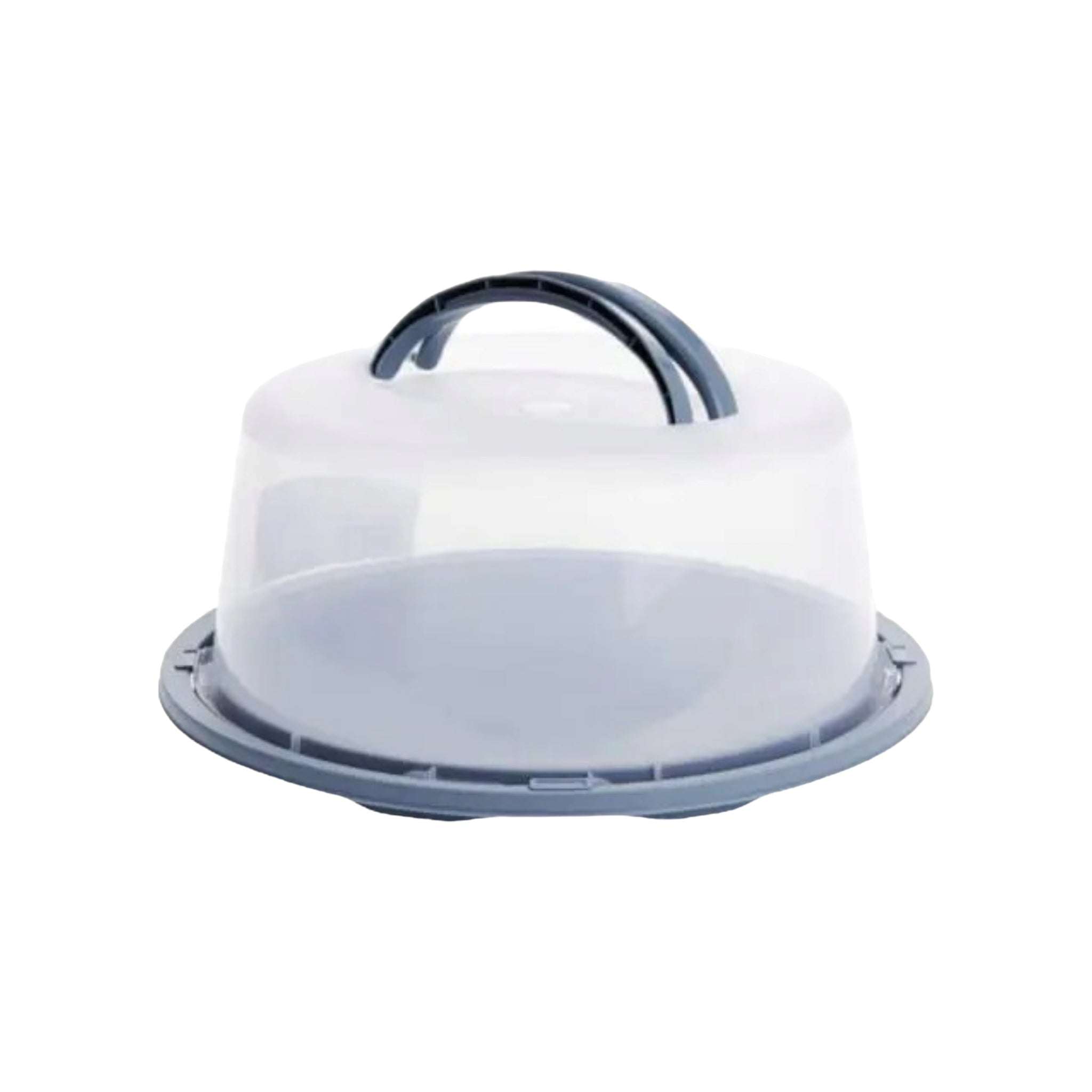 Cake Server Saver Carrier Box with Handle Round Nu Ware