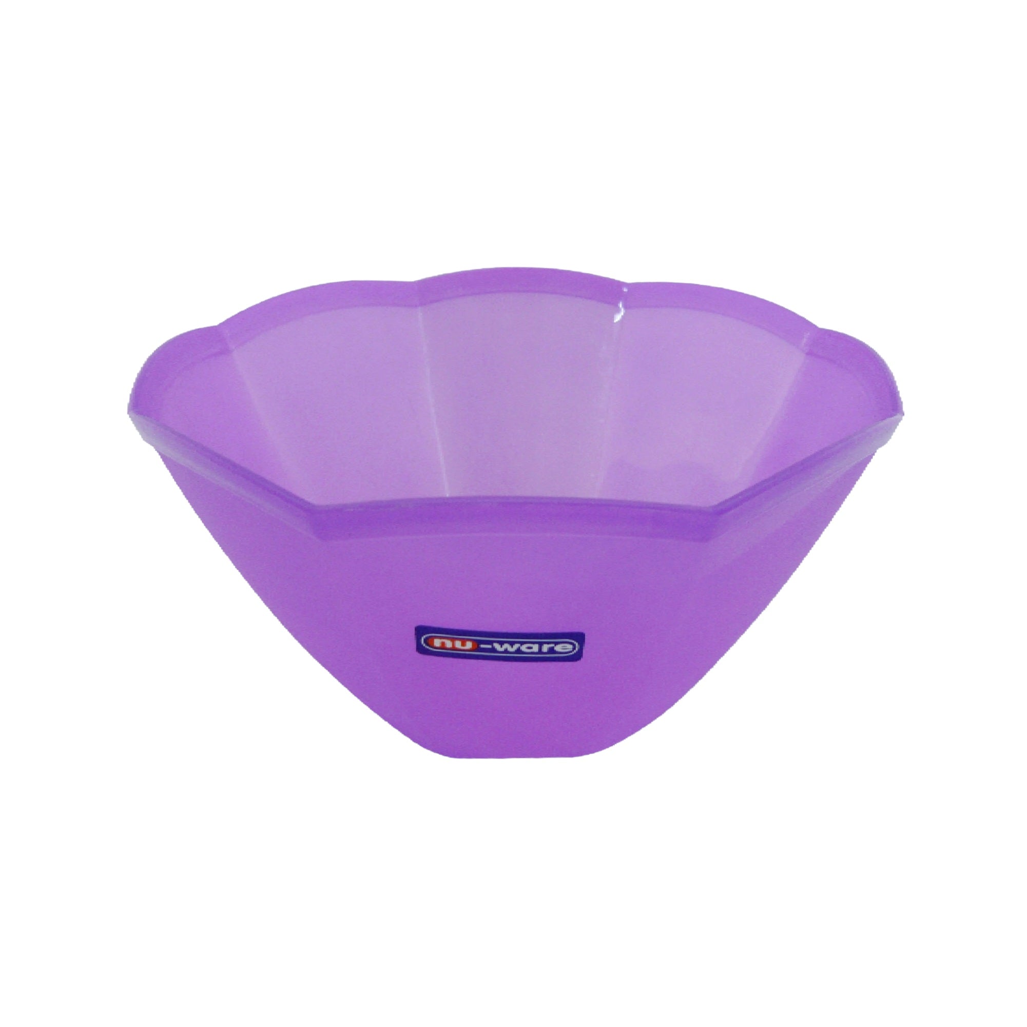 Nu Ware Octagon Salad Bowl Plastic