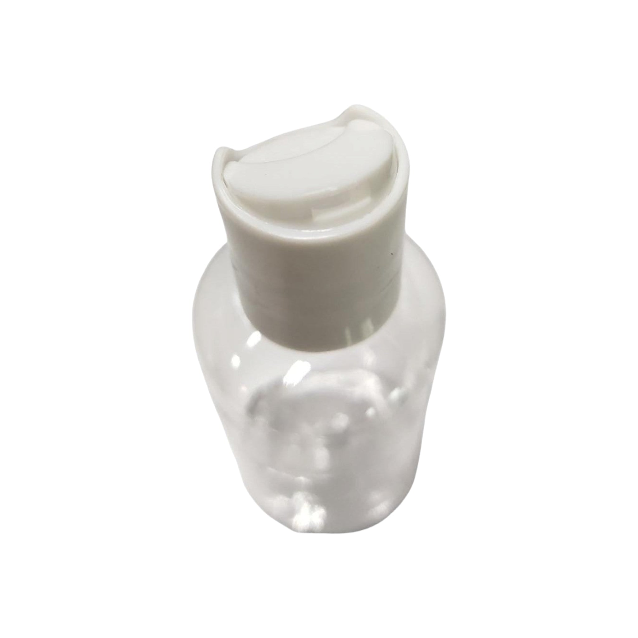 100ml PET Plastic Bottle with Disc-Top Lotion Flip Lid