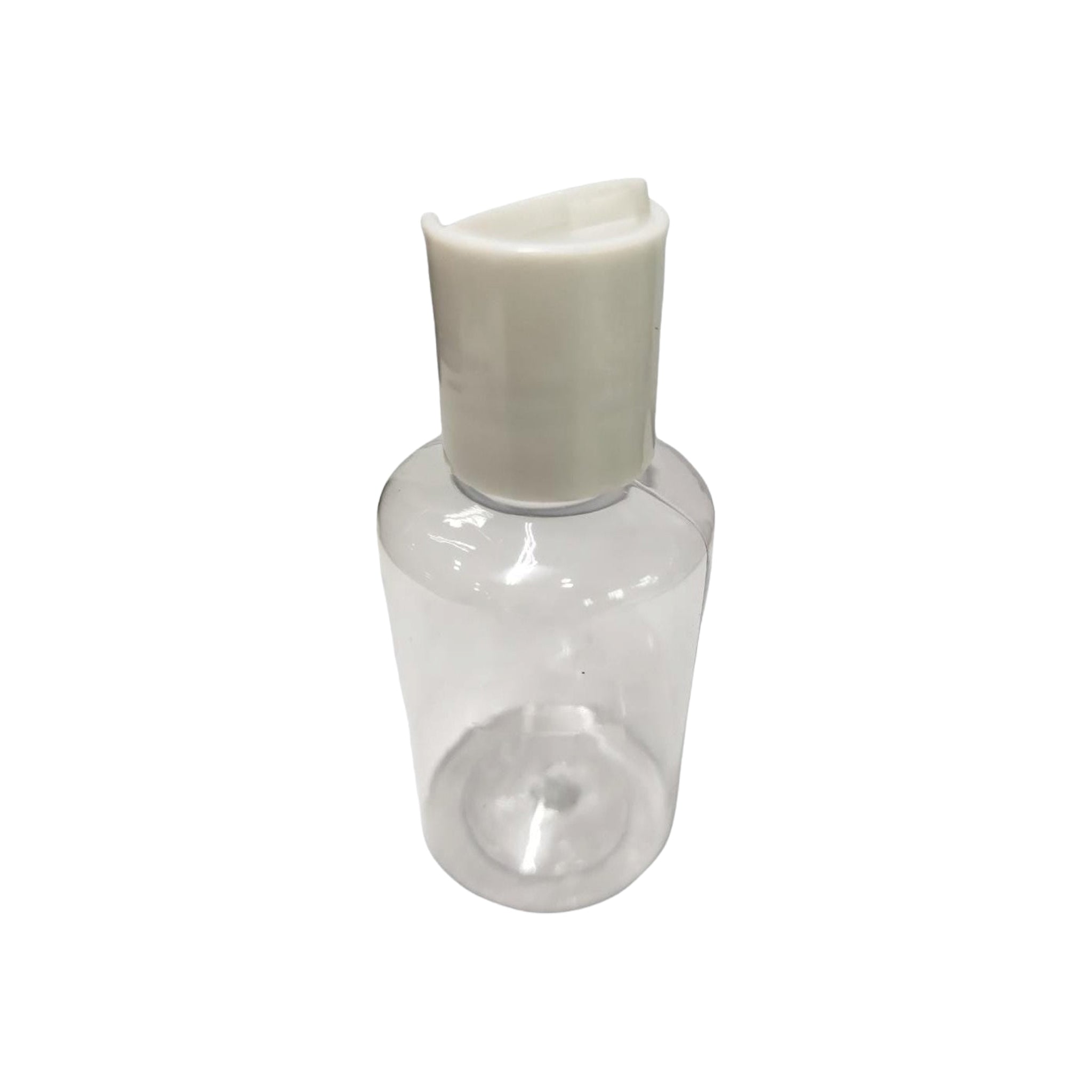 100ml PET Plastic Bottle with Disc-Top Lotion Flip Lid