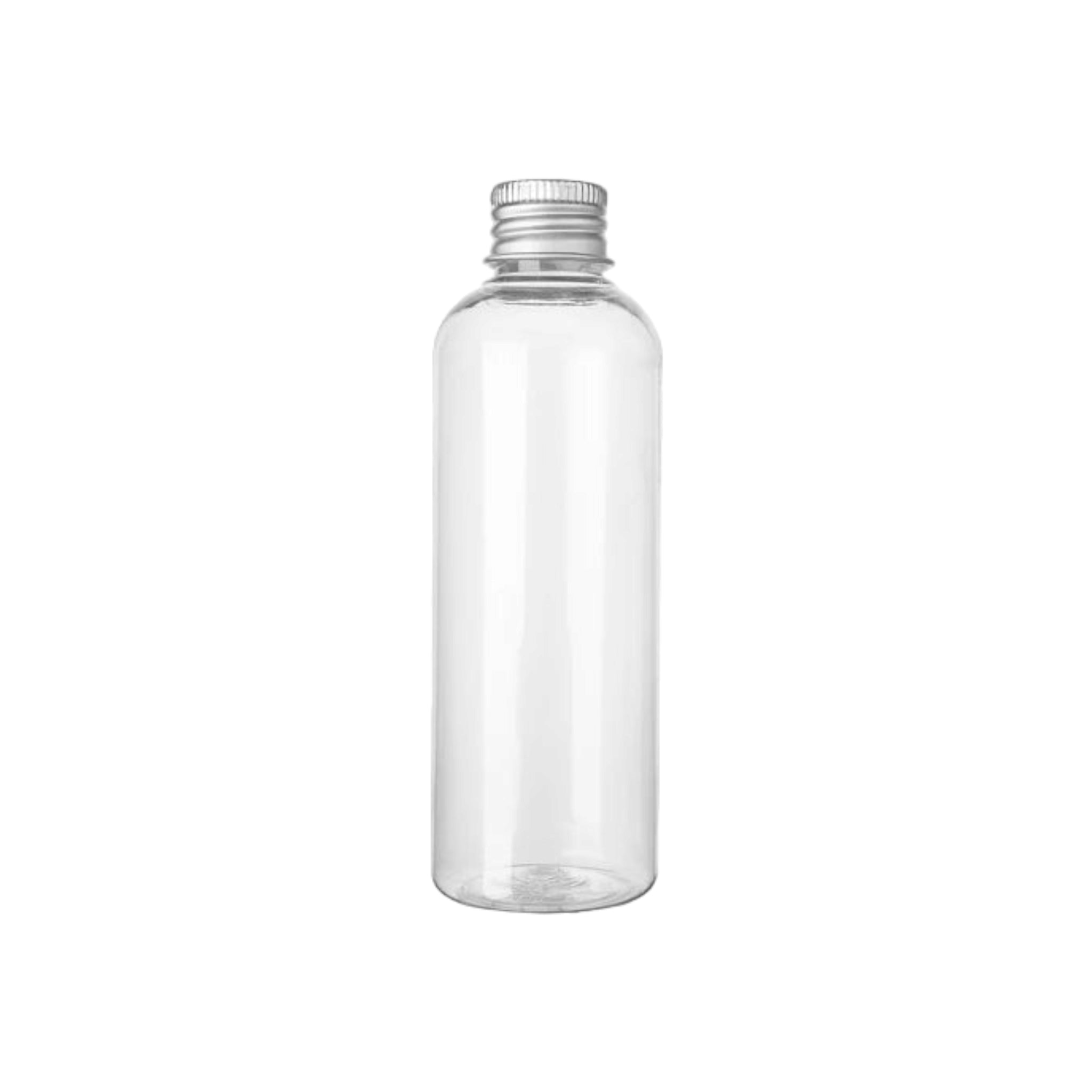 100ml PET Plastic Bottle with Aluminum Screw-on Lid