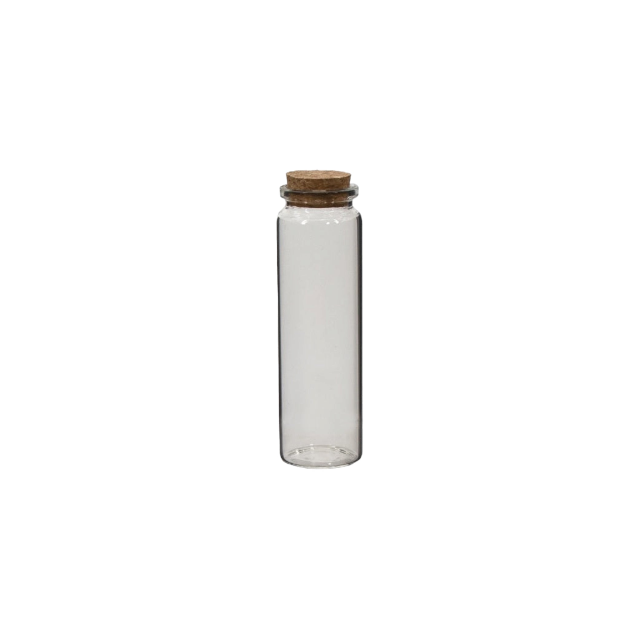 Regent Glass Bottle 100ml with Cork Lid 4pack 10583