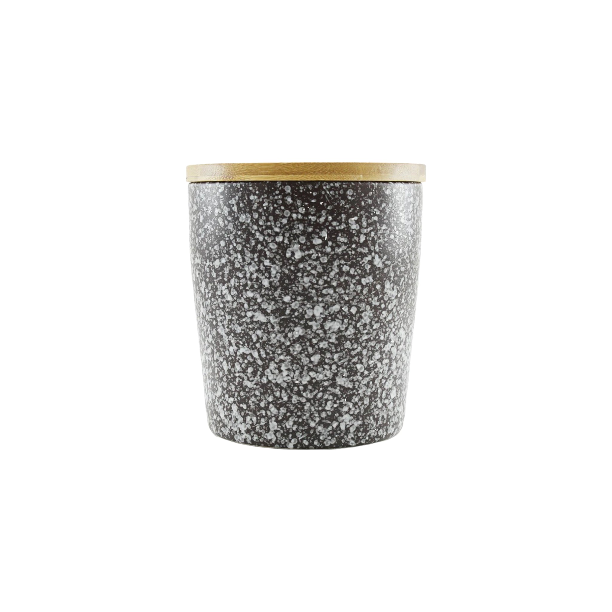 Ciroa Tierra Storage Canister Jar Small Granite Finish 10467