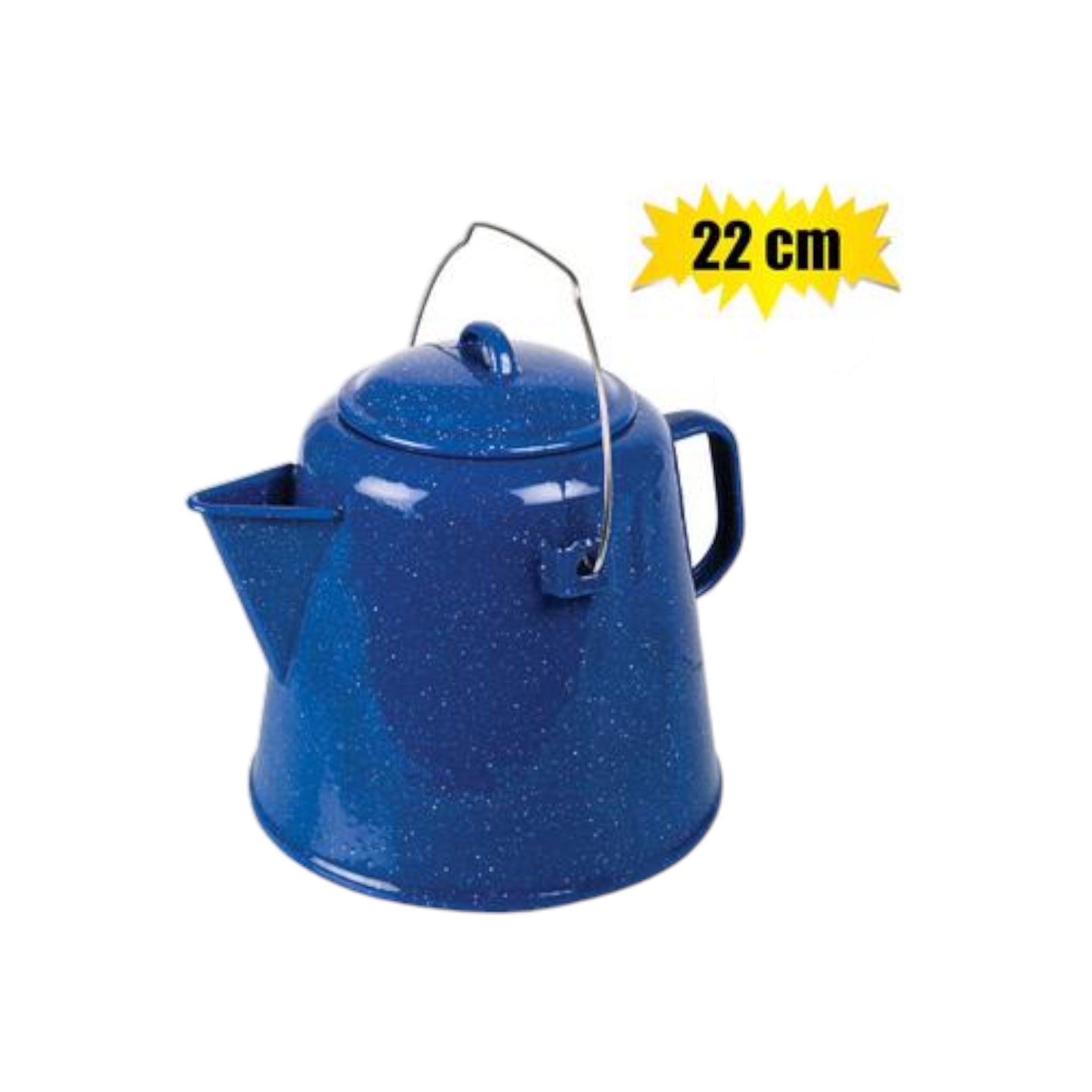 Enamel Coffee Pot 22cm Jumbo Kettle