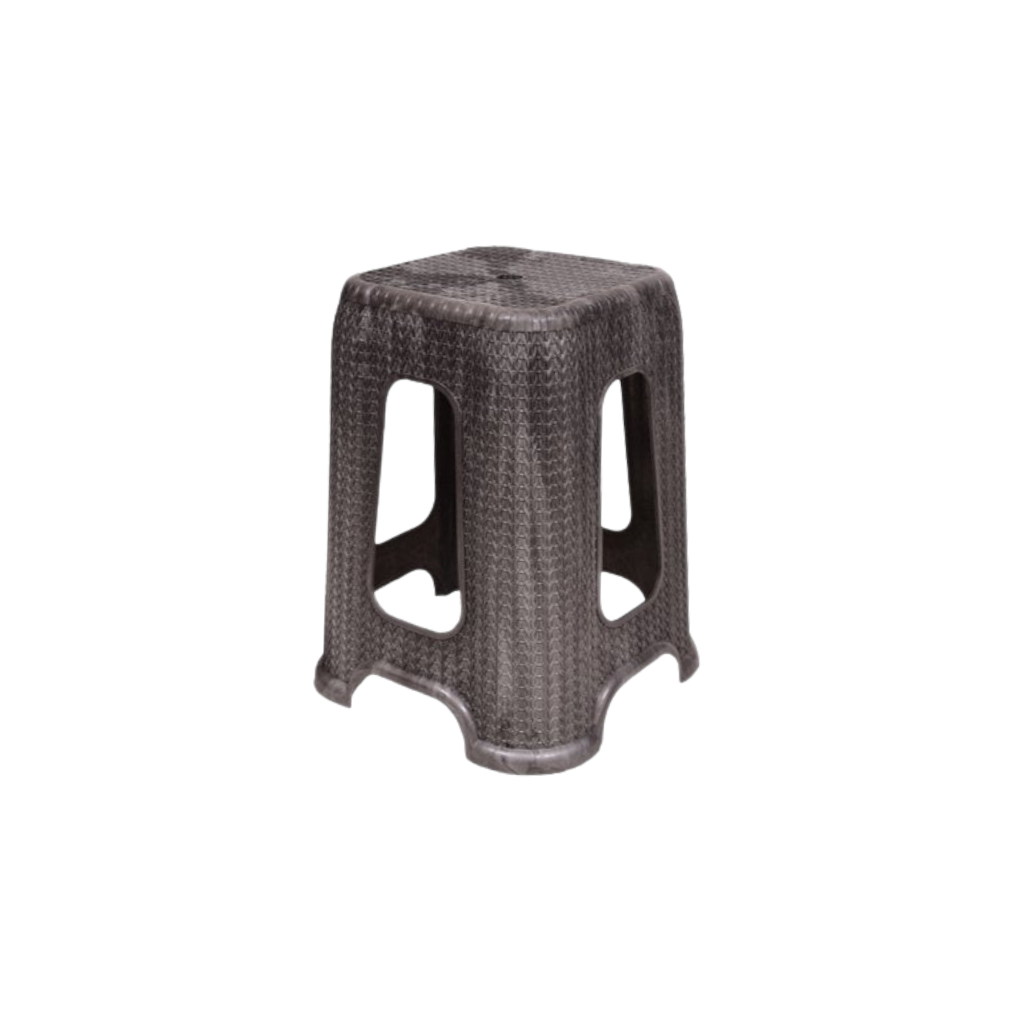 Rattan Knit Plastic Stool 8702 Formosa