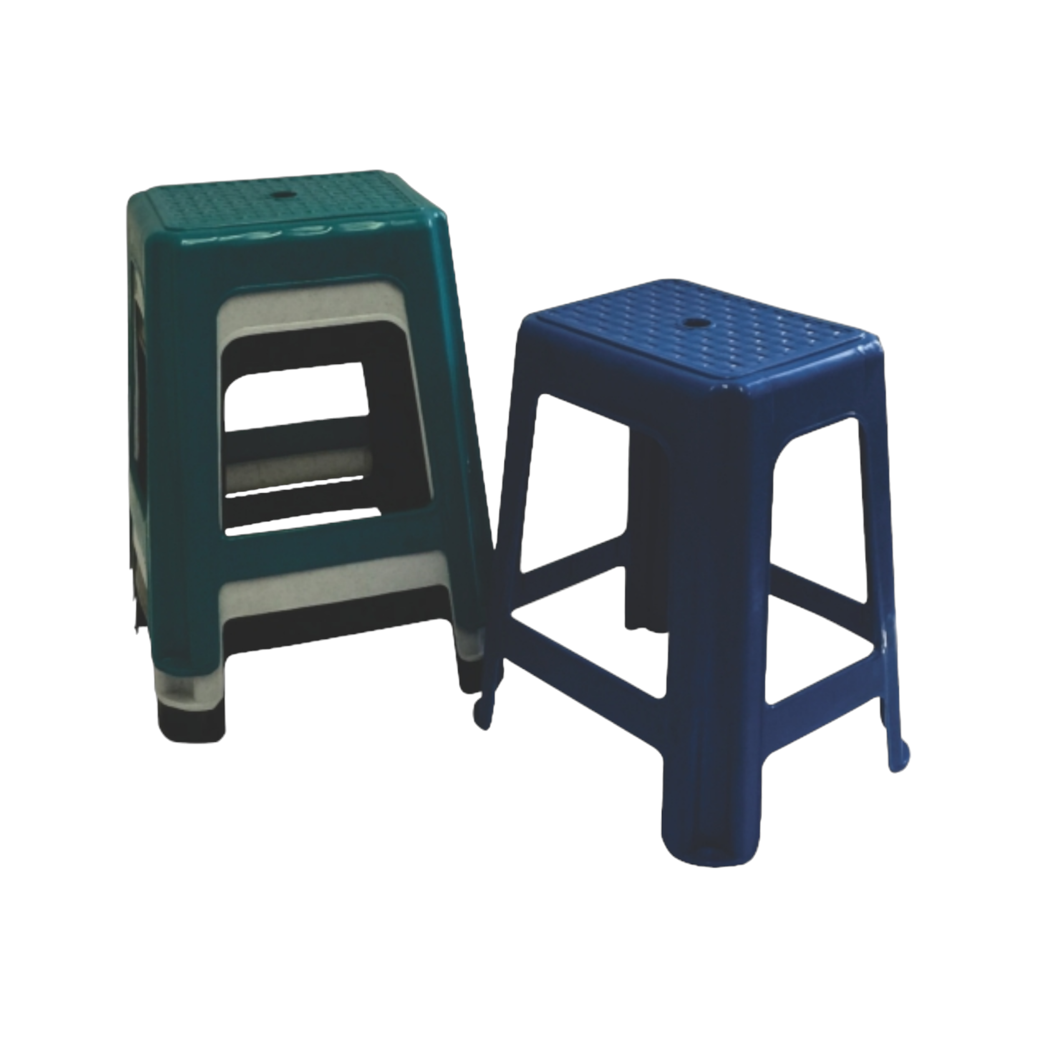 Plastic Stool Light Duty - Rectangular Recycle 1pc 10079