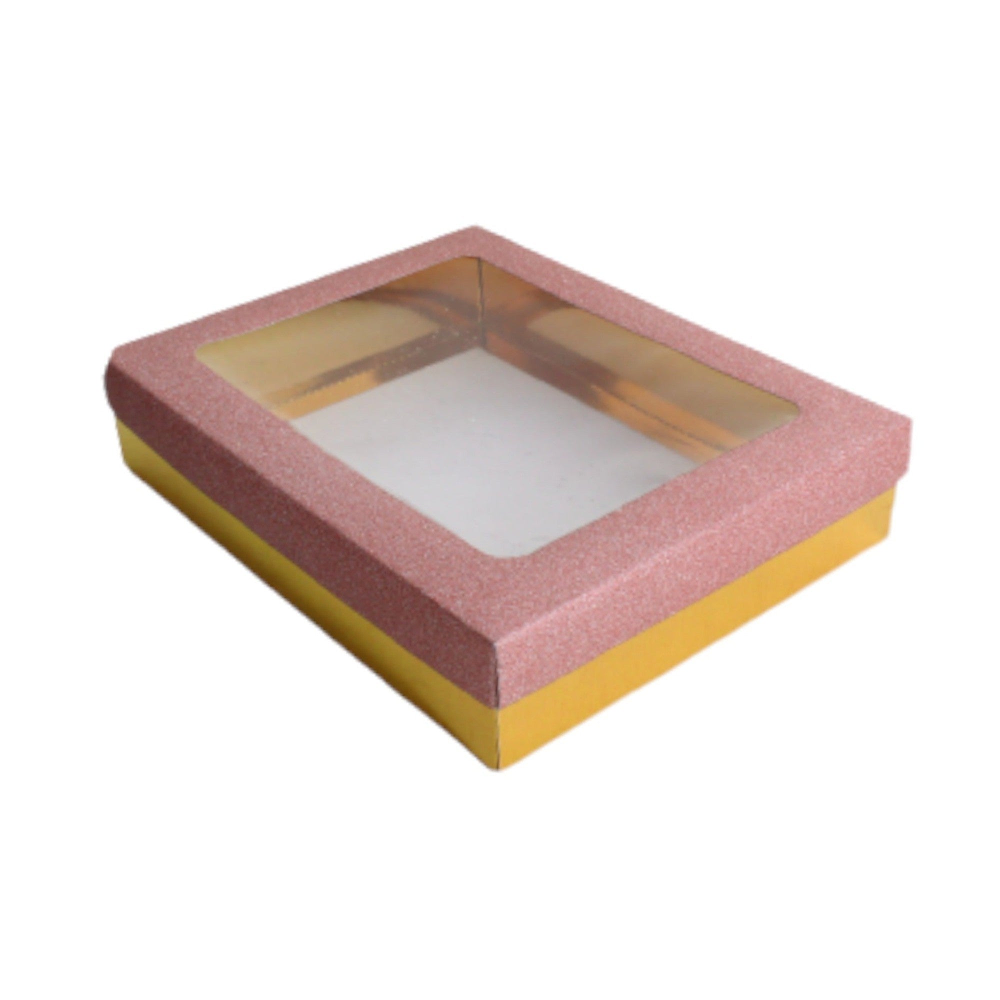 Gift Biscuit Paper Box Rose Gold 24x19x5cm XPP301