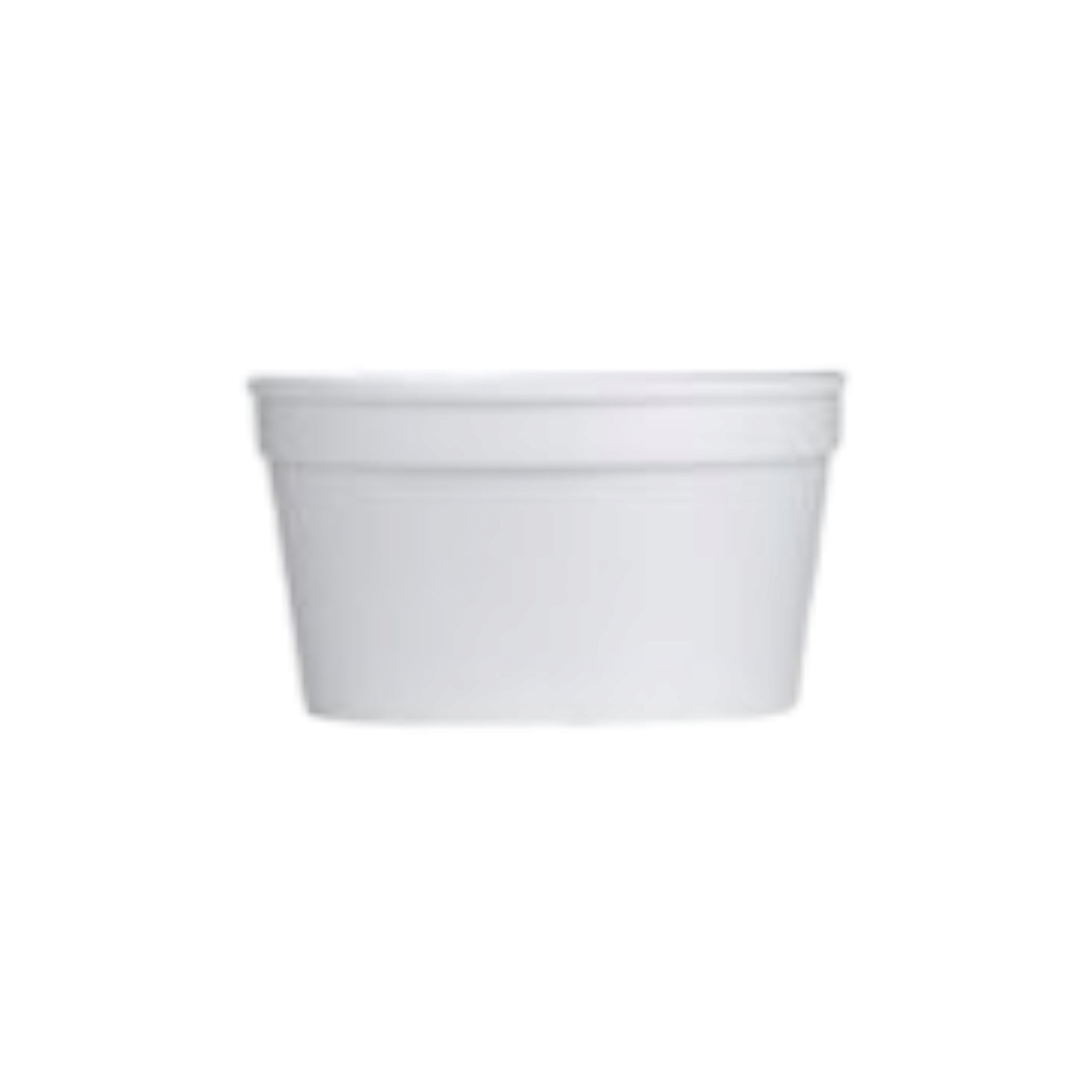 350ml Disposable Poly Foam Ice Cream Tub 100pack