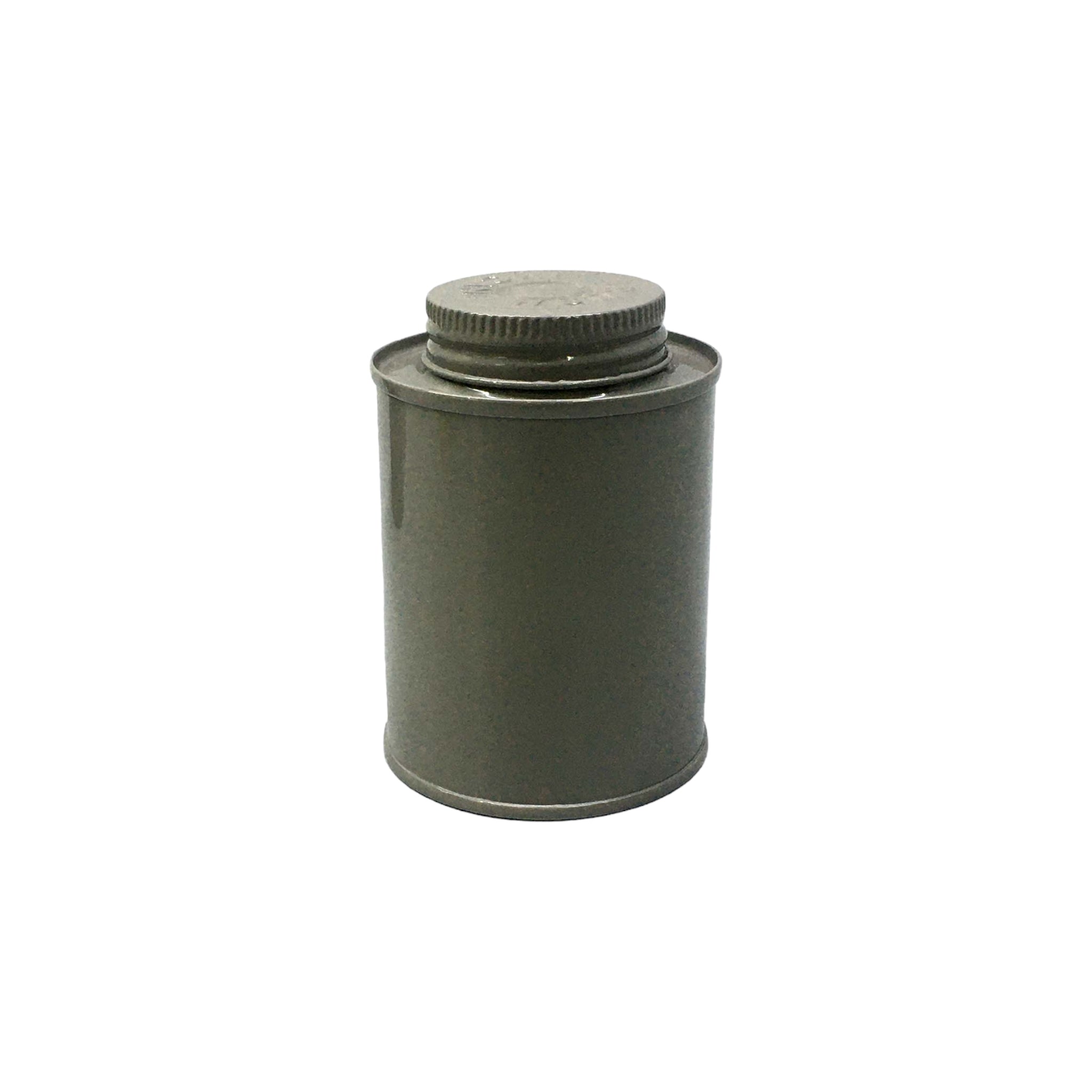 Vintage Spice Tin Canister Army Green 6x9.5cm