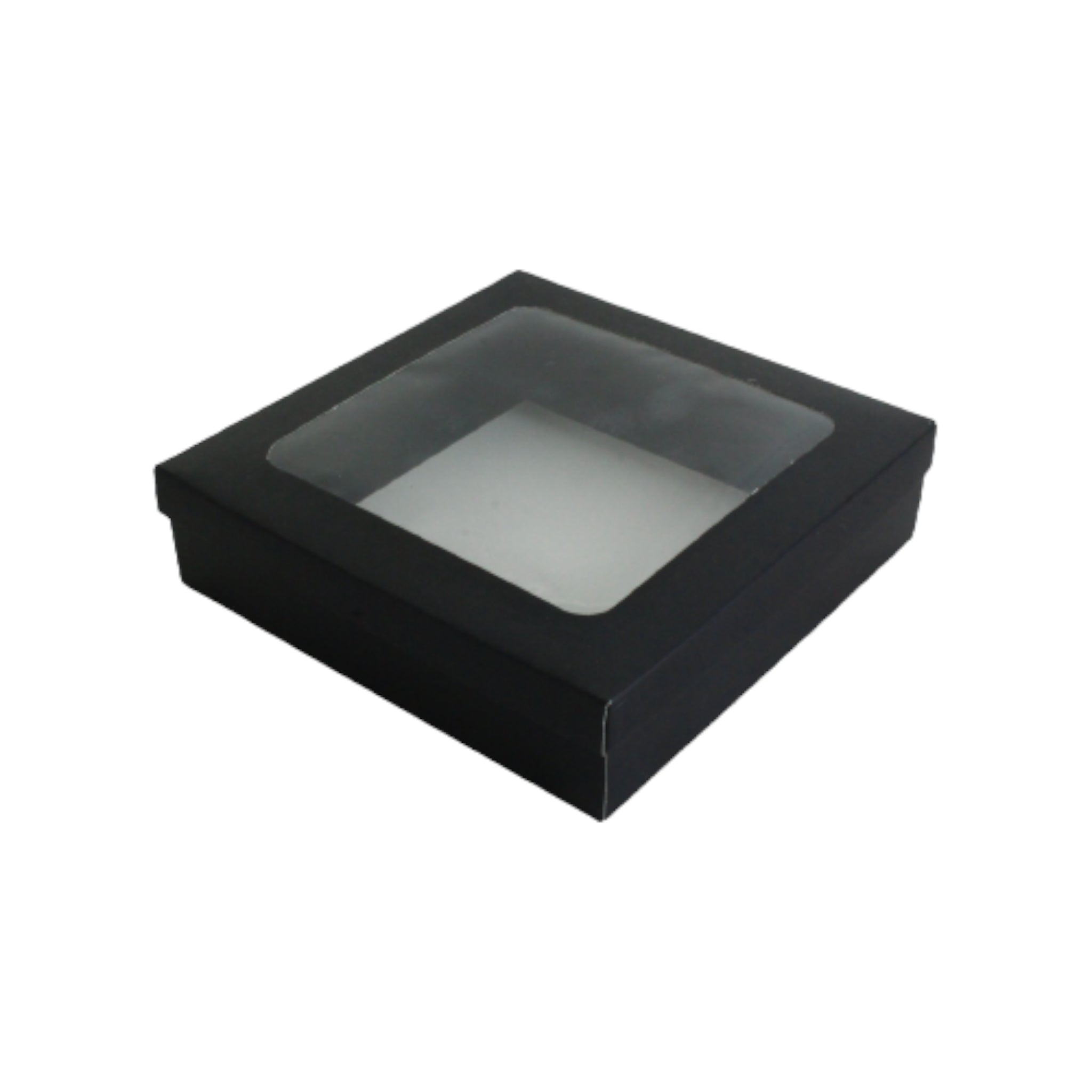 Gift Biscuit Paper Box 20x20x5cm Black XPP551