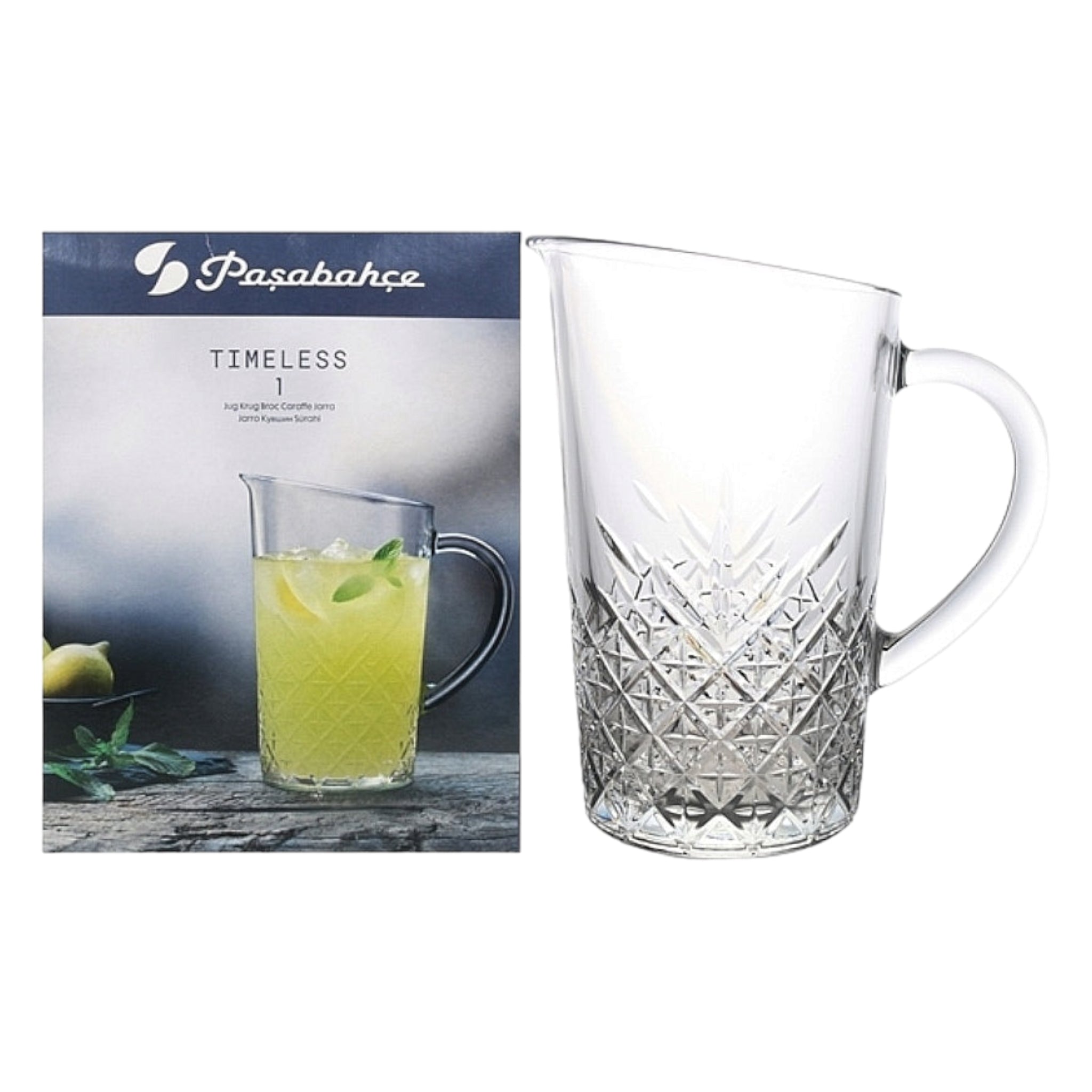 Pasabahce Timeless Glass Jug 1.5L 23875