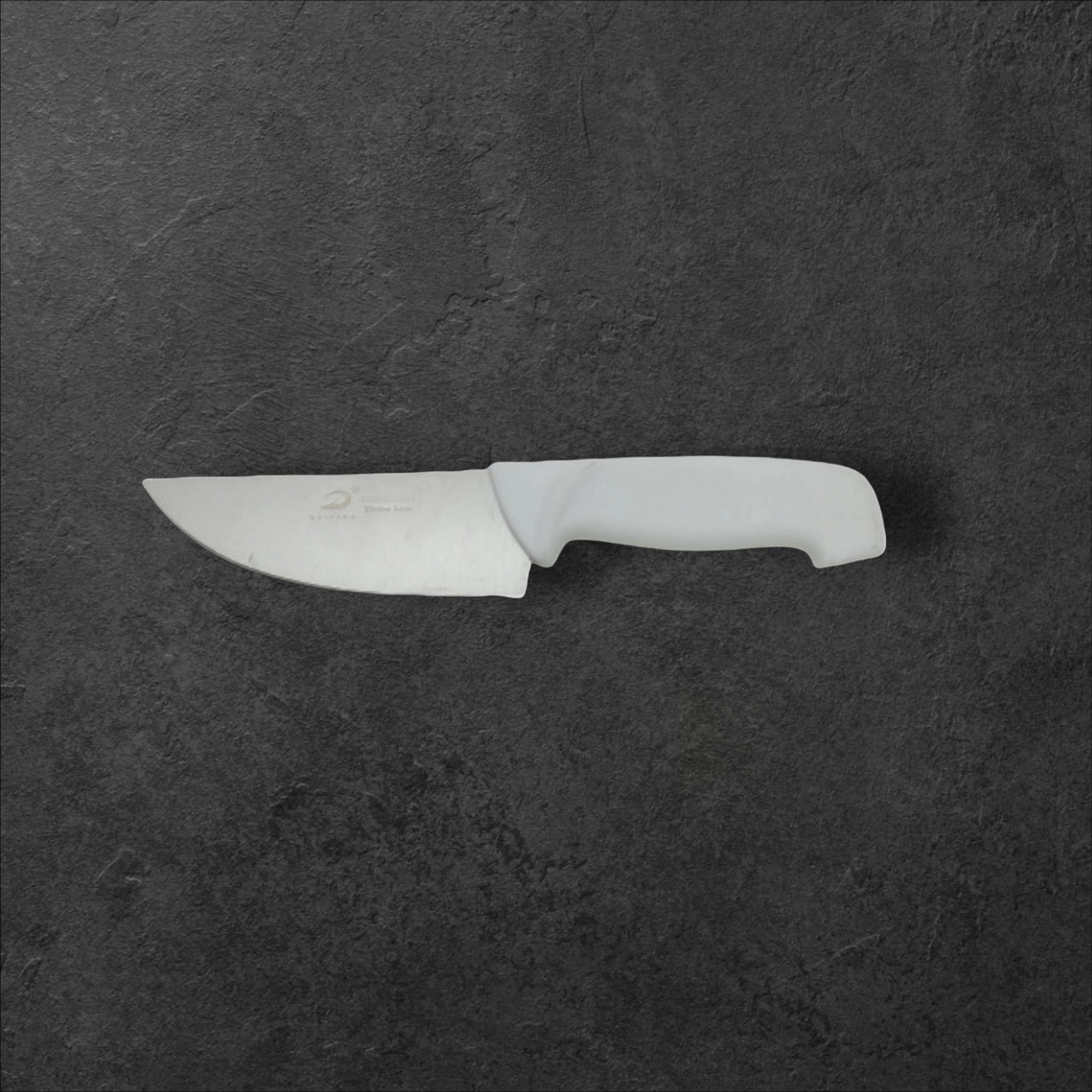 Chefs Knife with White Handle 6Inch 1pc KN1037-6