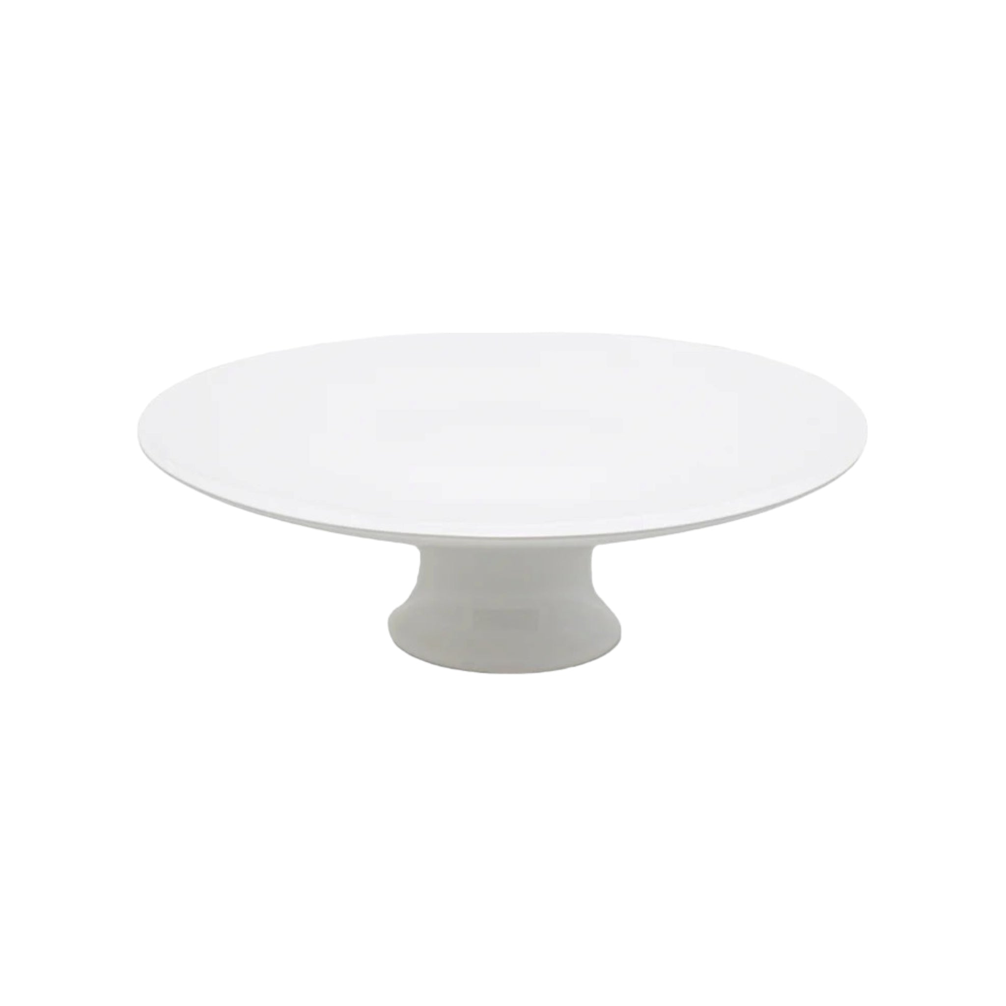 Ceramic Cake Stand 29.5x9.5cm  11.5 Inch White