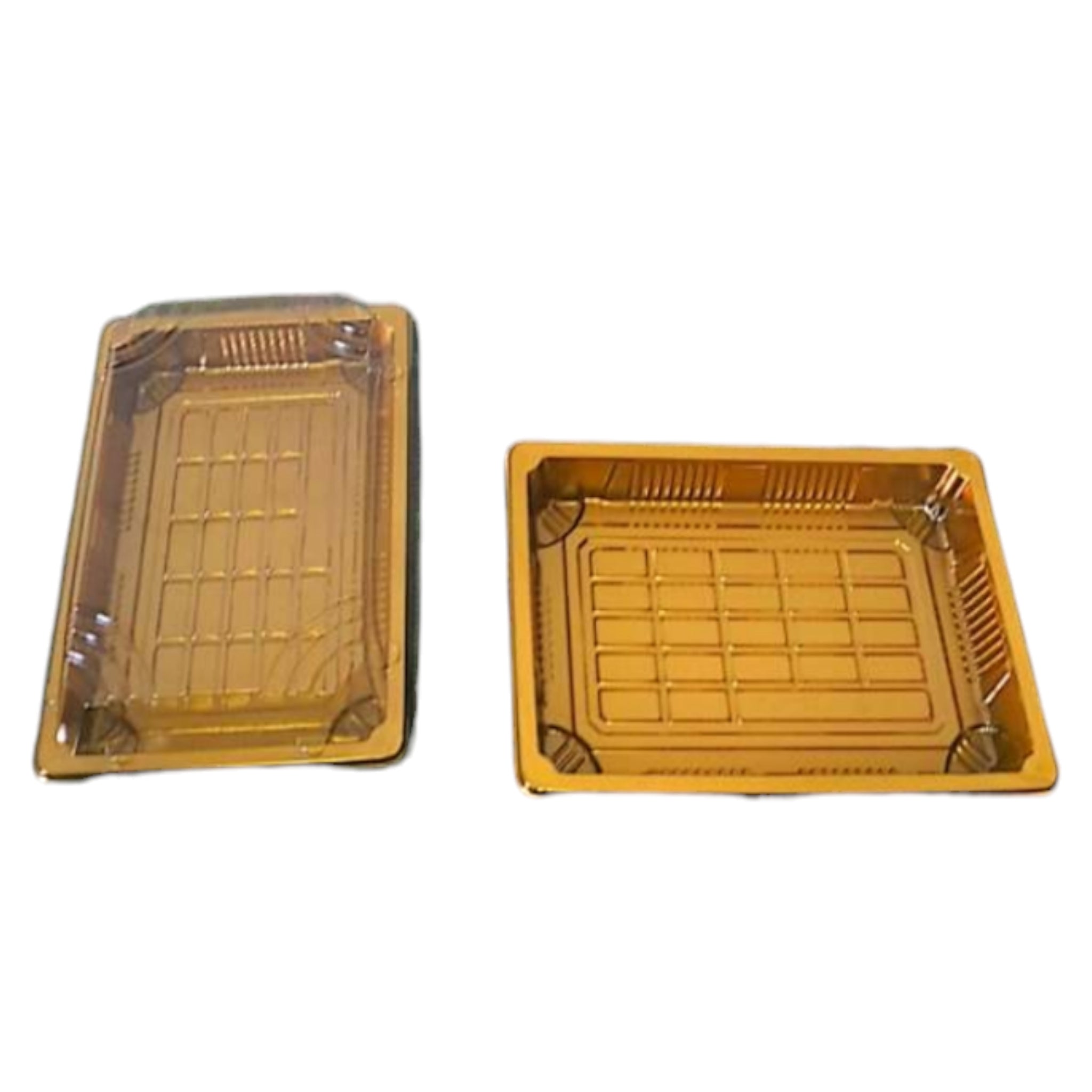 Disposable Serving To Go Plastic Box with Clear Lid 165x115x20mm