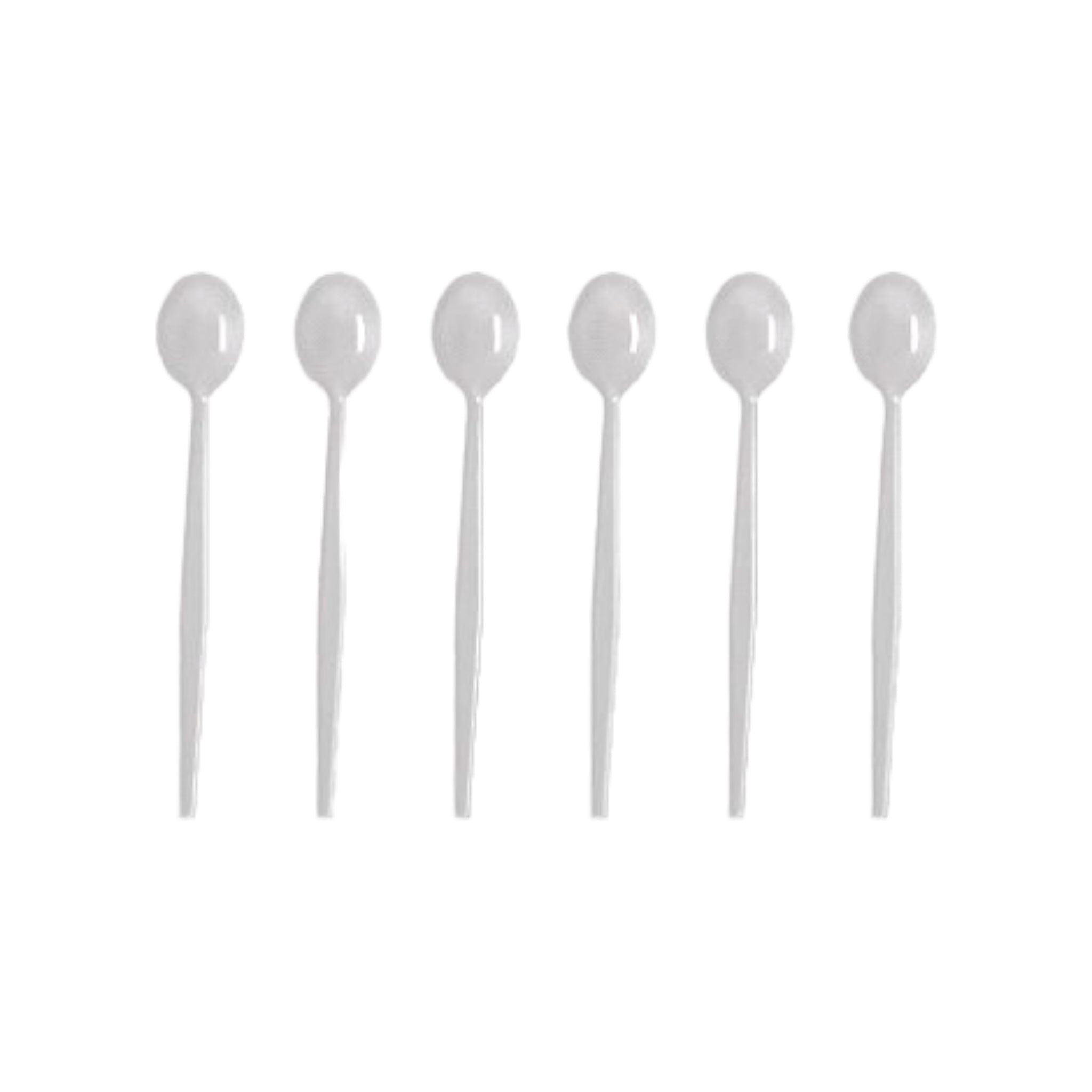 Plastic Soda Spoon Set 6pack