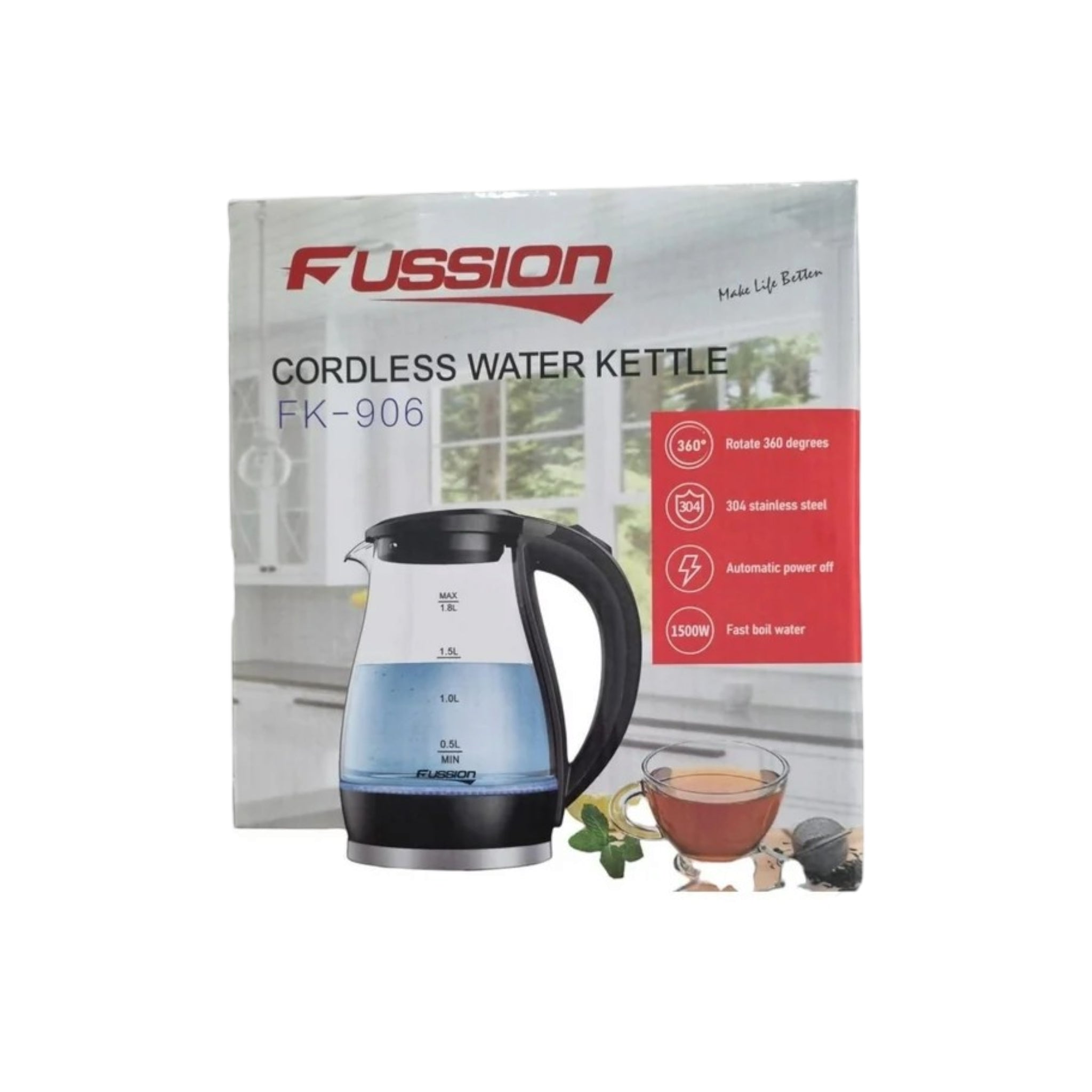 Fussion Kettle 1.8L Automatic MISCNSP