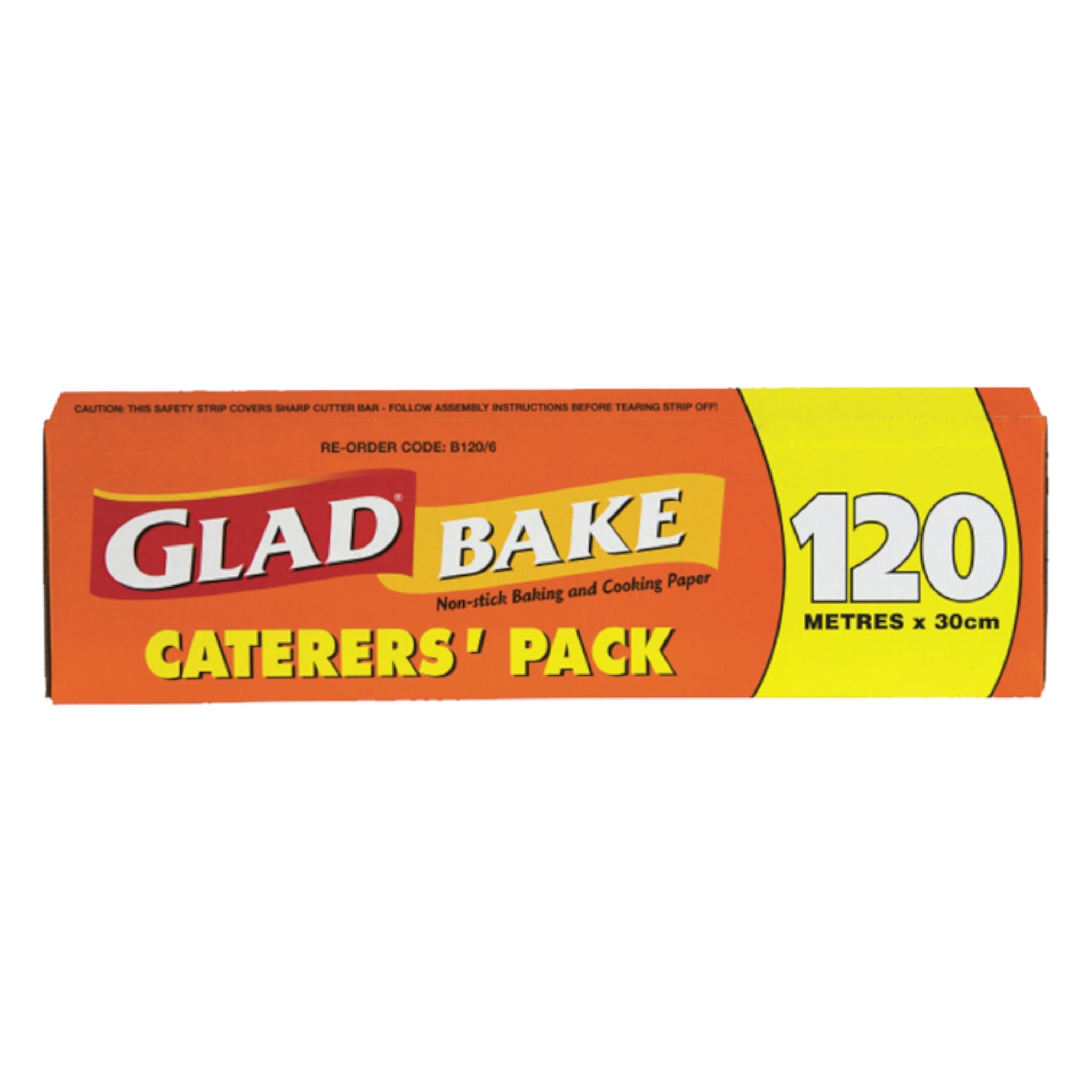 Glad Bake Non-Stick Catering Baking & Cooking Paper  30cmx120m