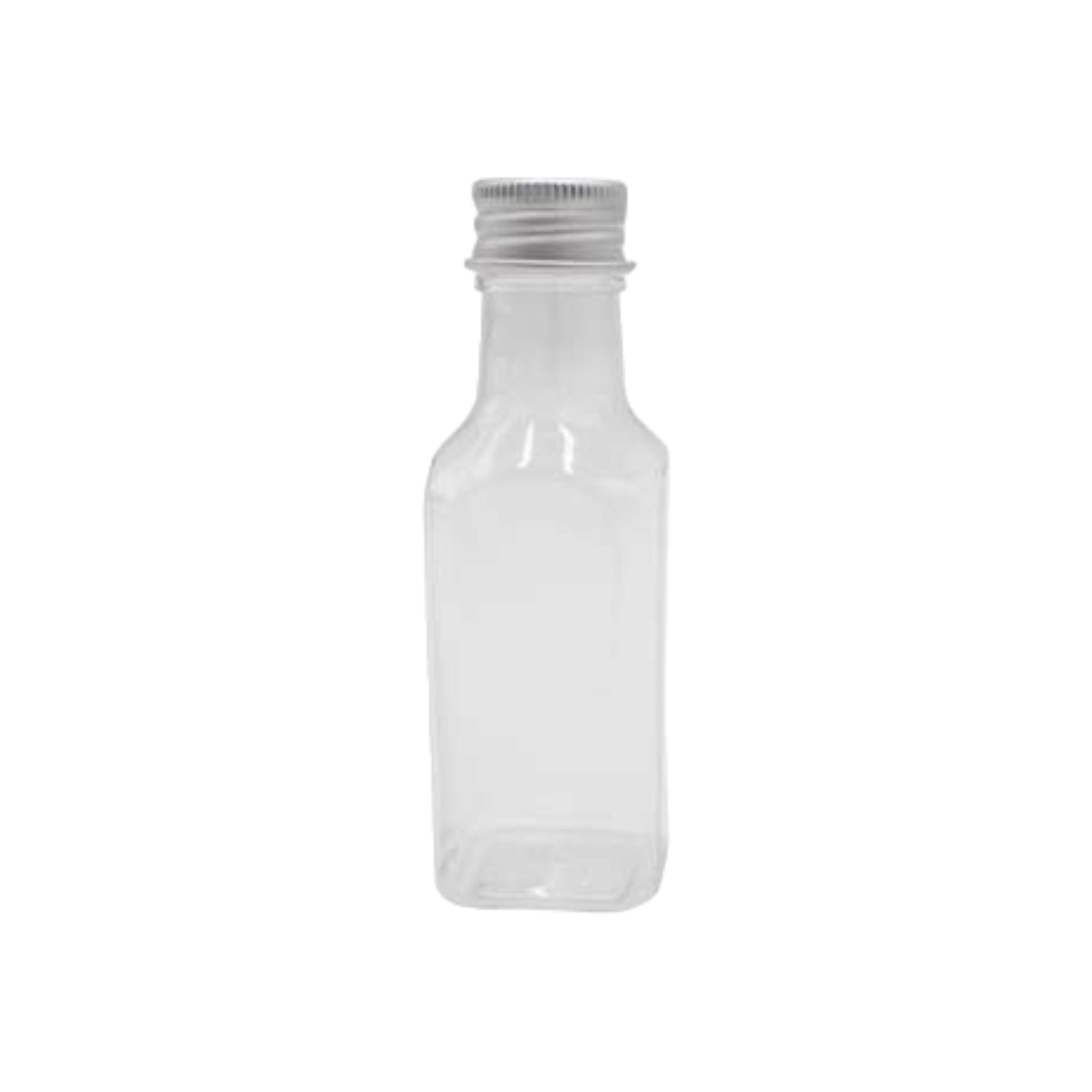 60ml PVC Plastic Bottle with Silver Lid