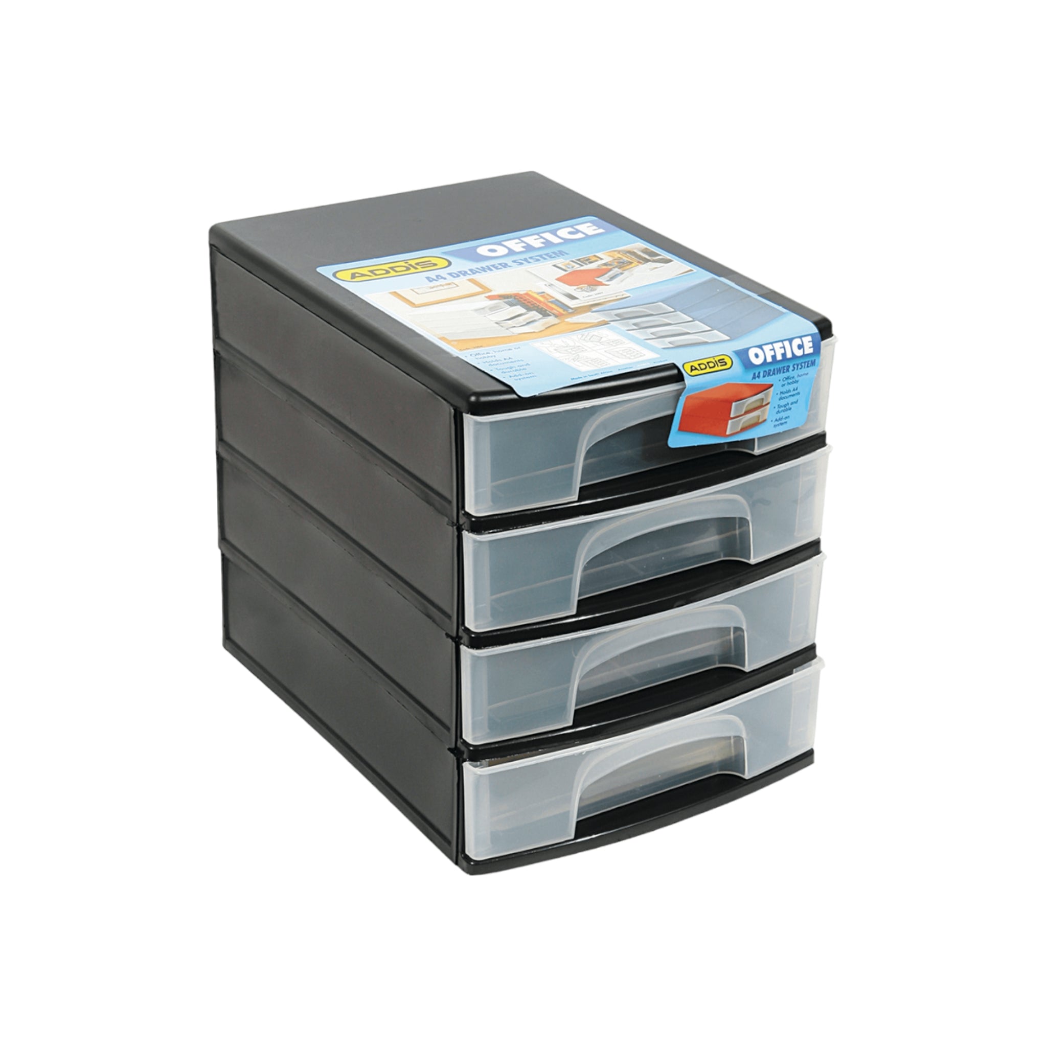 Addis Storage Drawer System 4xA4 20083STN