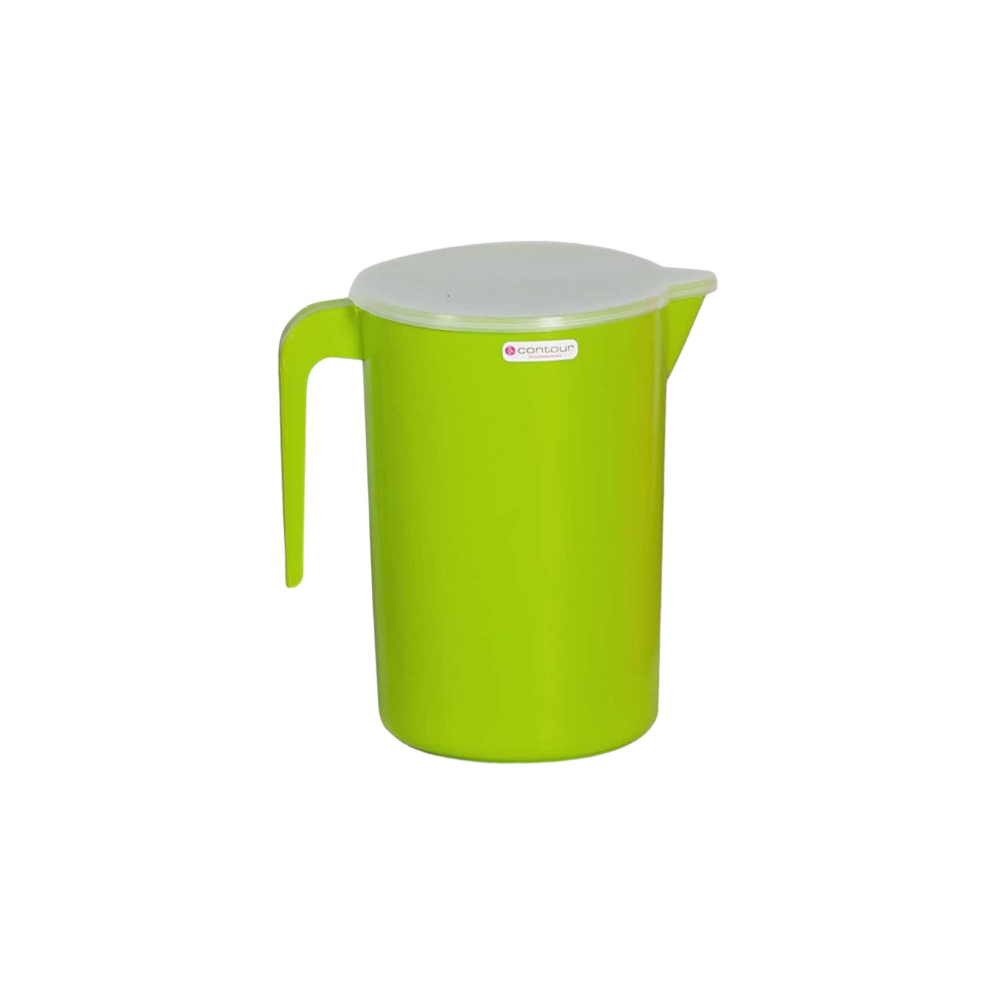 Contour Housewares Plastic Jug 2L with Lid Buzz