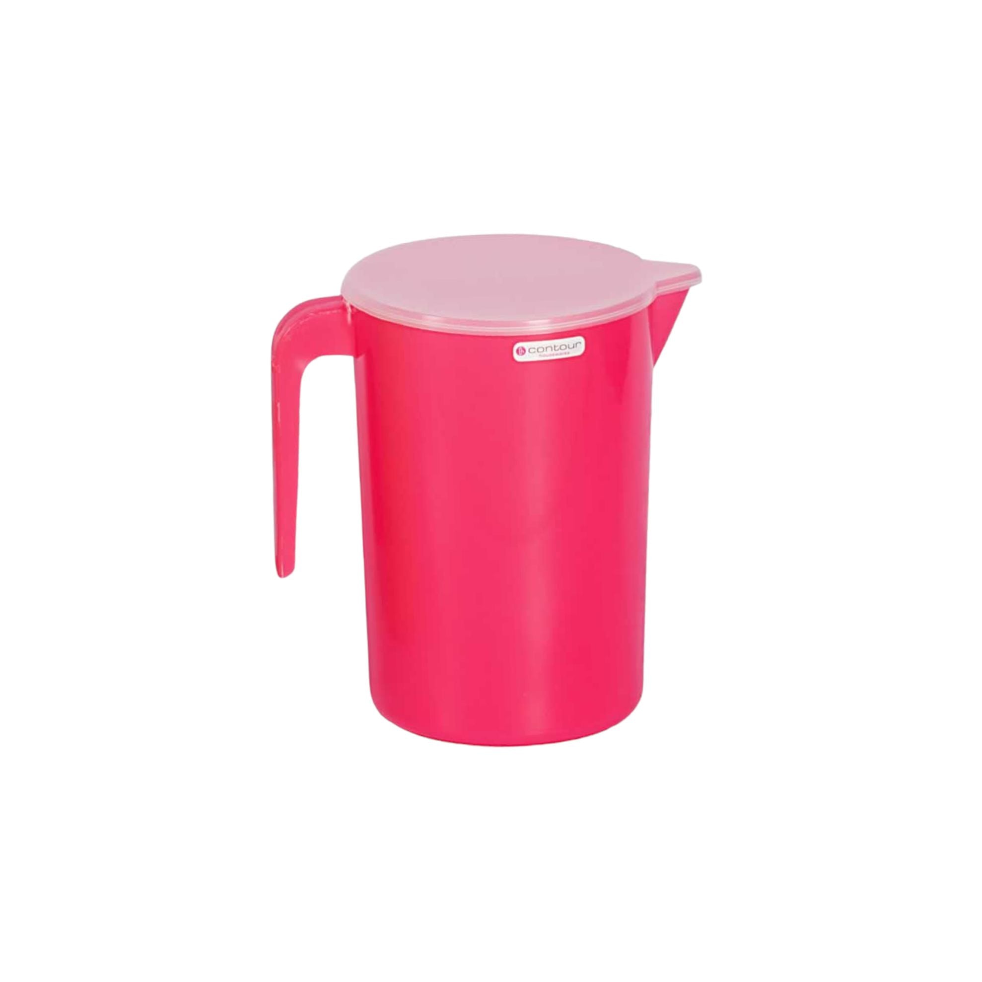 Contour Housewares Plastic Jug 2L with Lid Buzz