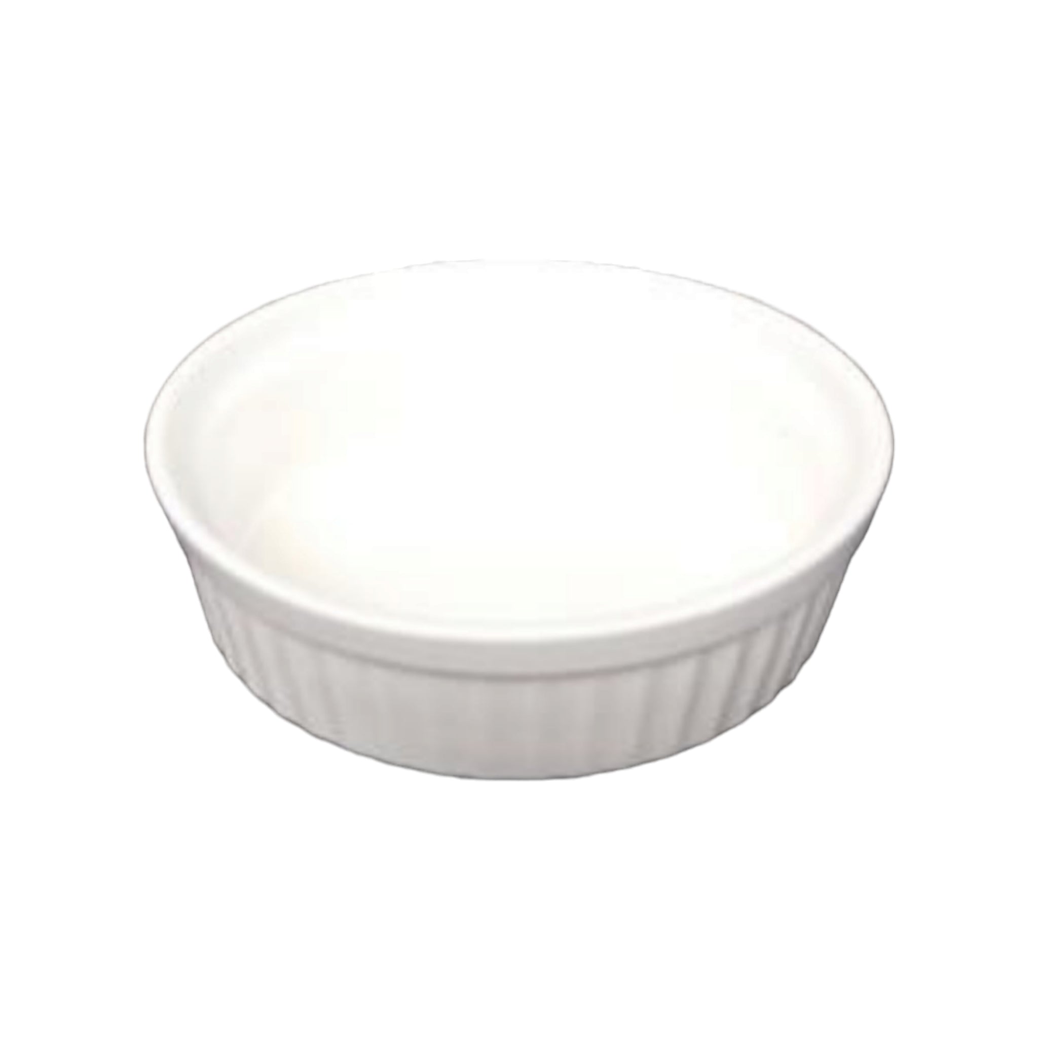 Ceramic Ramekin Baking Bowl 9.2x4.3cm White Round