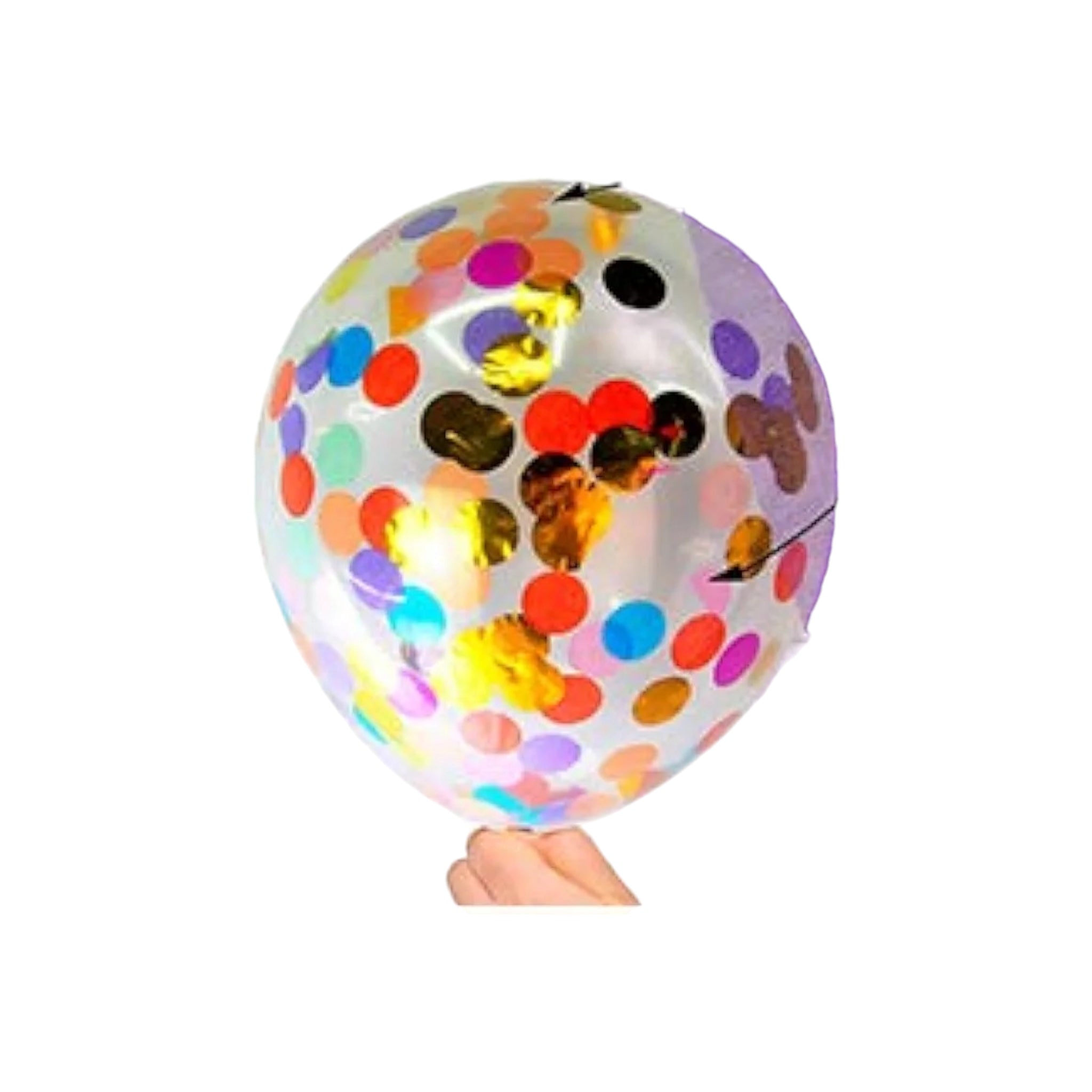 Bobo Balloon 24inch Helium Grade with Confetti