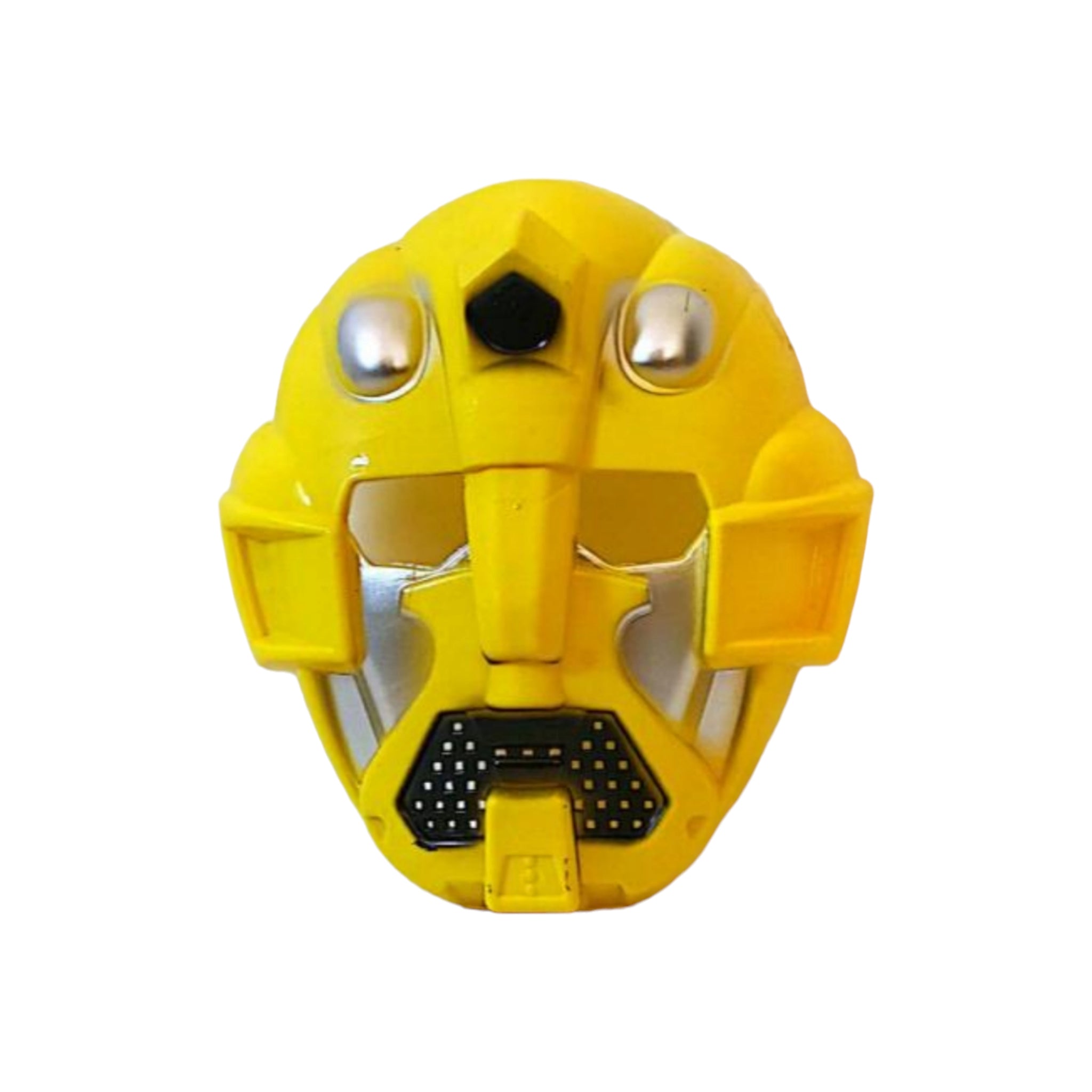 Party Plastic Kiddies Mask Bumblebee Yellow