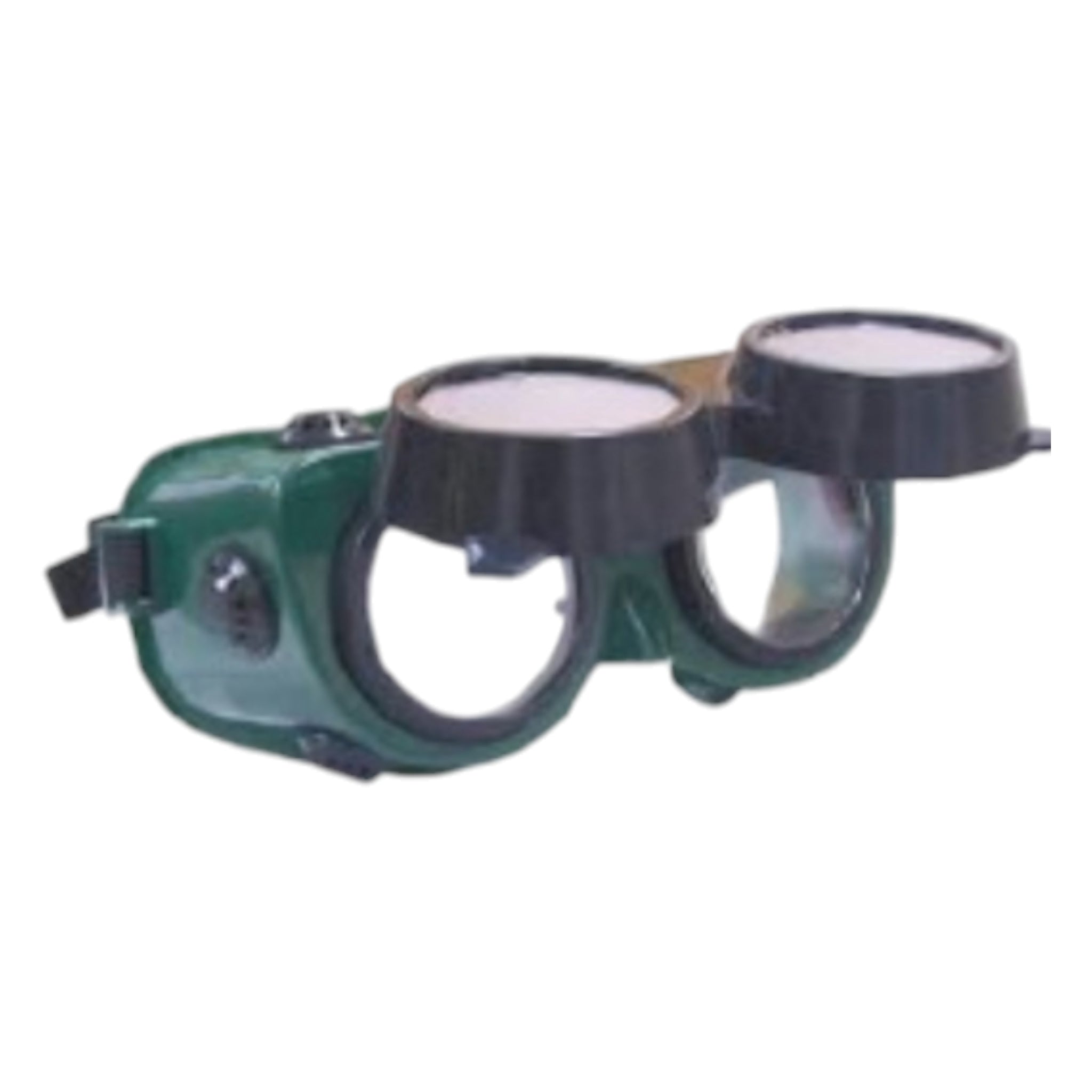 Brentwood Welding Goggles with Round Flip Goggles