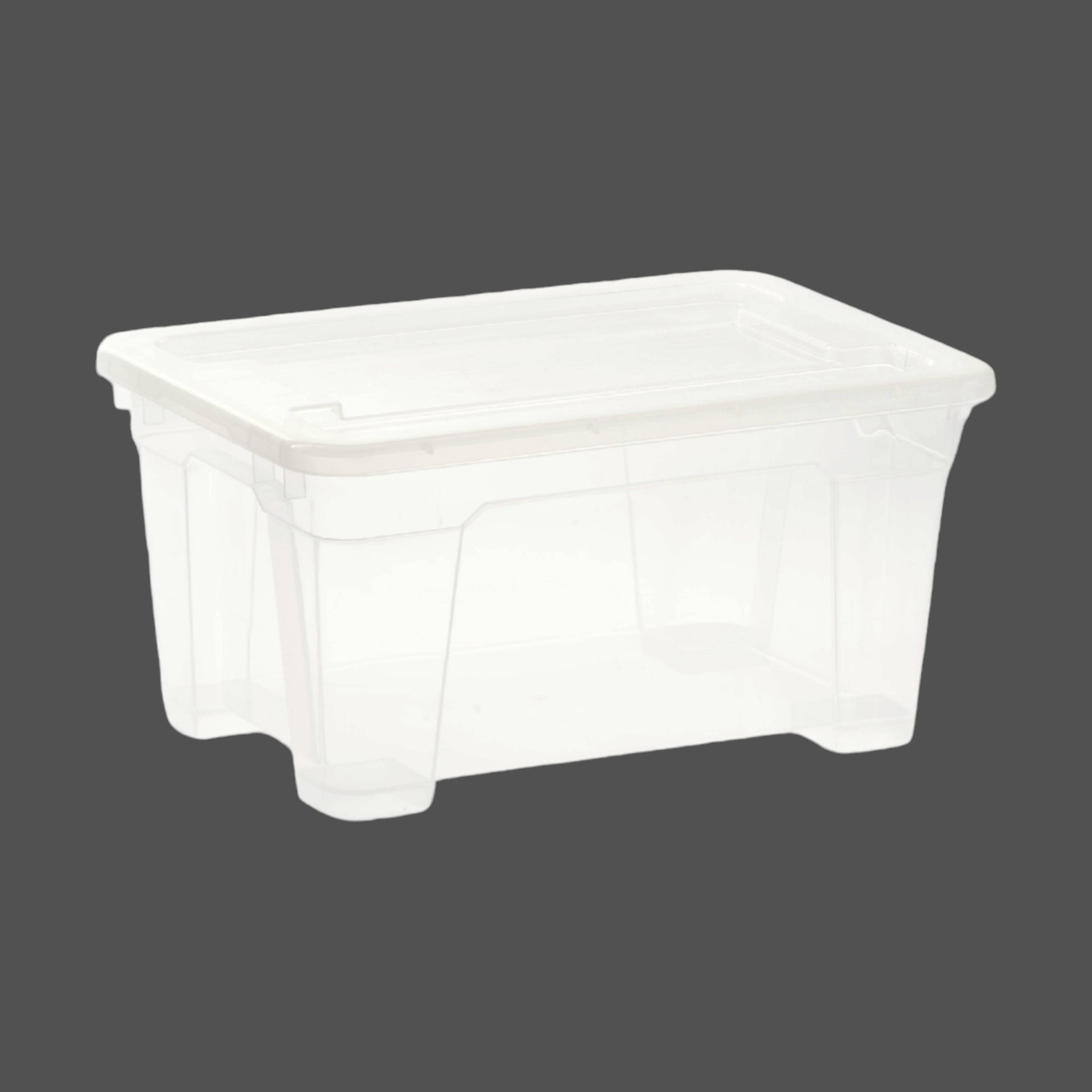 4.5L Plastic Storage Utility Box Container Clear Buzz