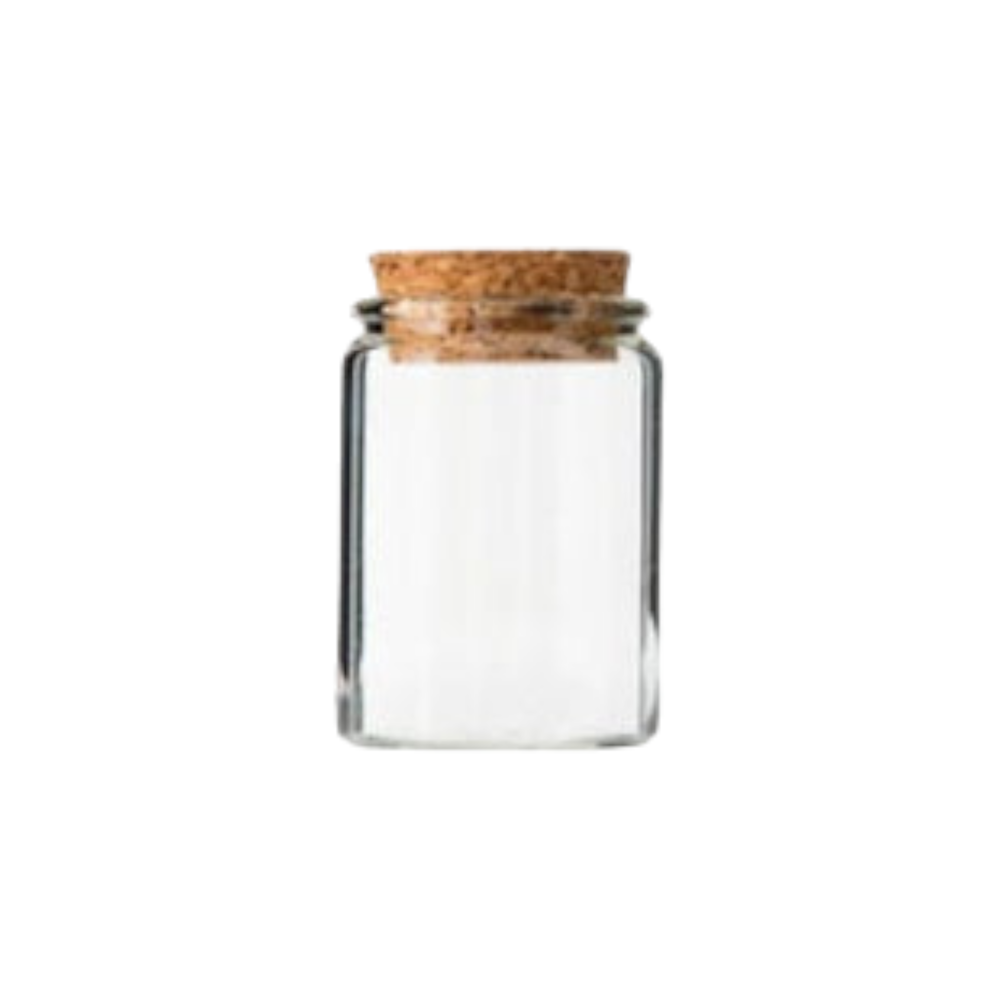 Regent Glass Bottle 50ml with Cork Lid 4pack 10535