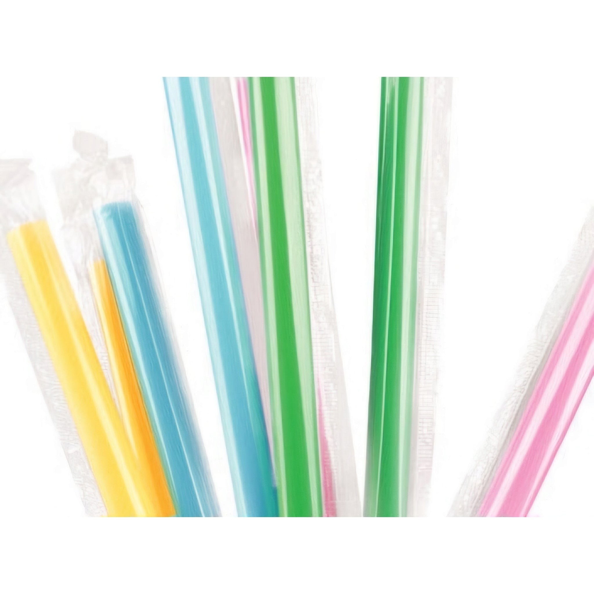 Boba Thick Plastic Straws 12mm for Bubble Tea & Milkshake 100pack