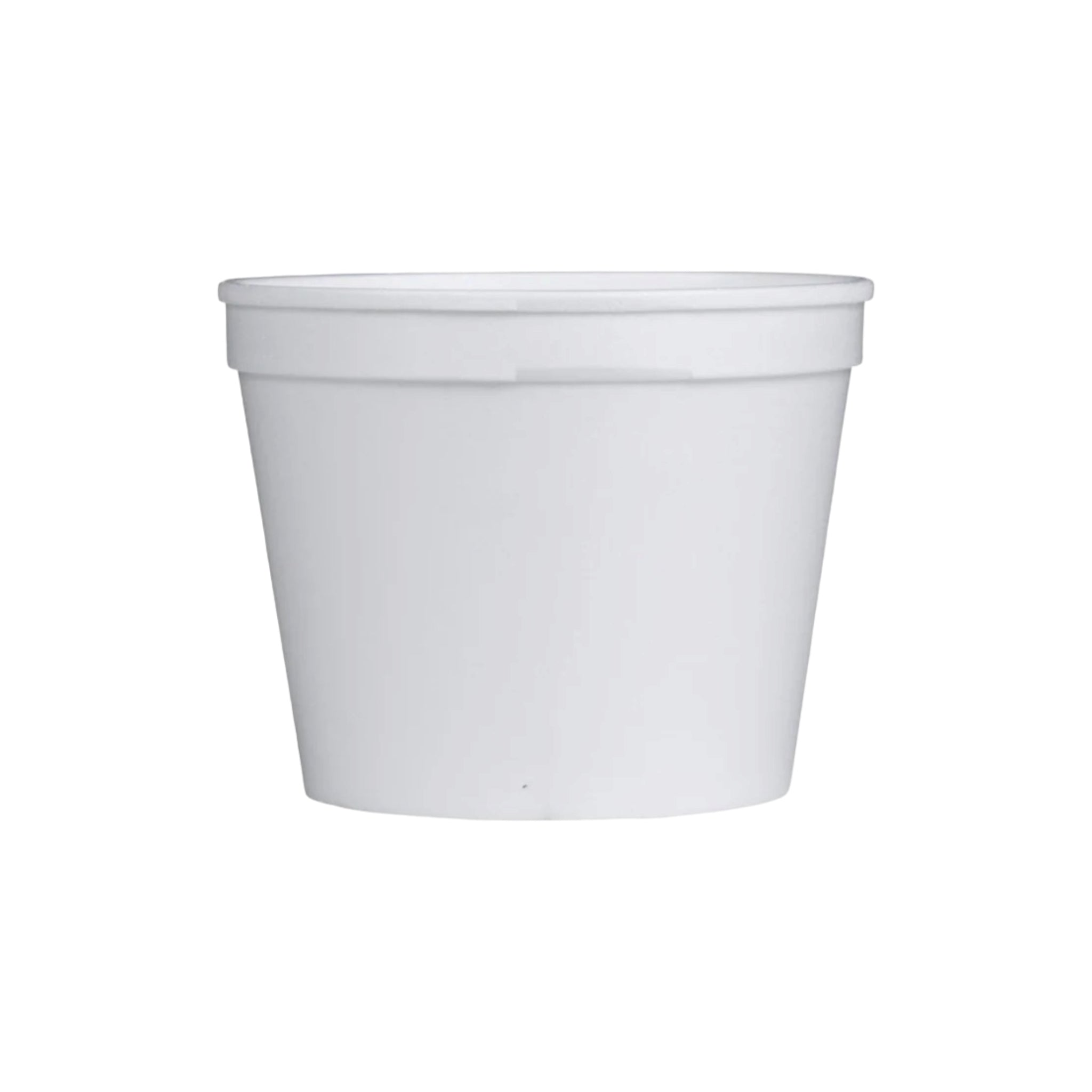 500ml Disposable Poly Foam Ice Cream Tubs 100pack