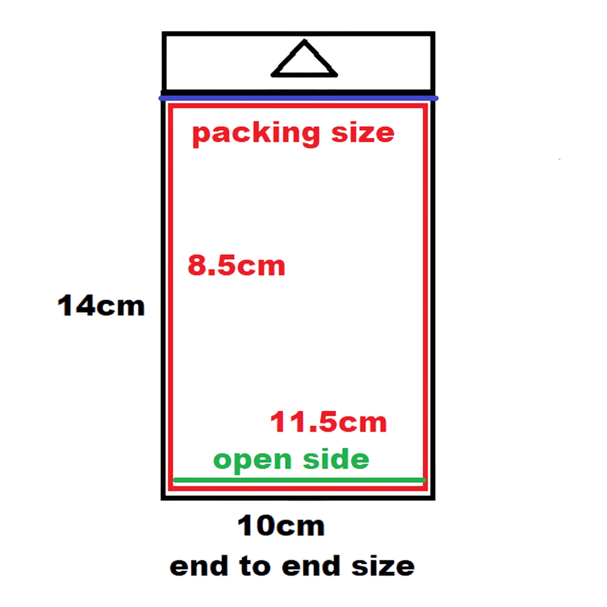 Vacuum Metalized Bags 10cmx14cm 50g Laminated Pouch 100pack