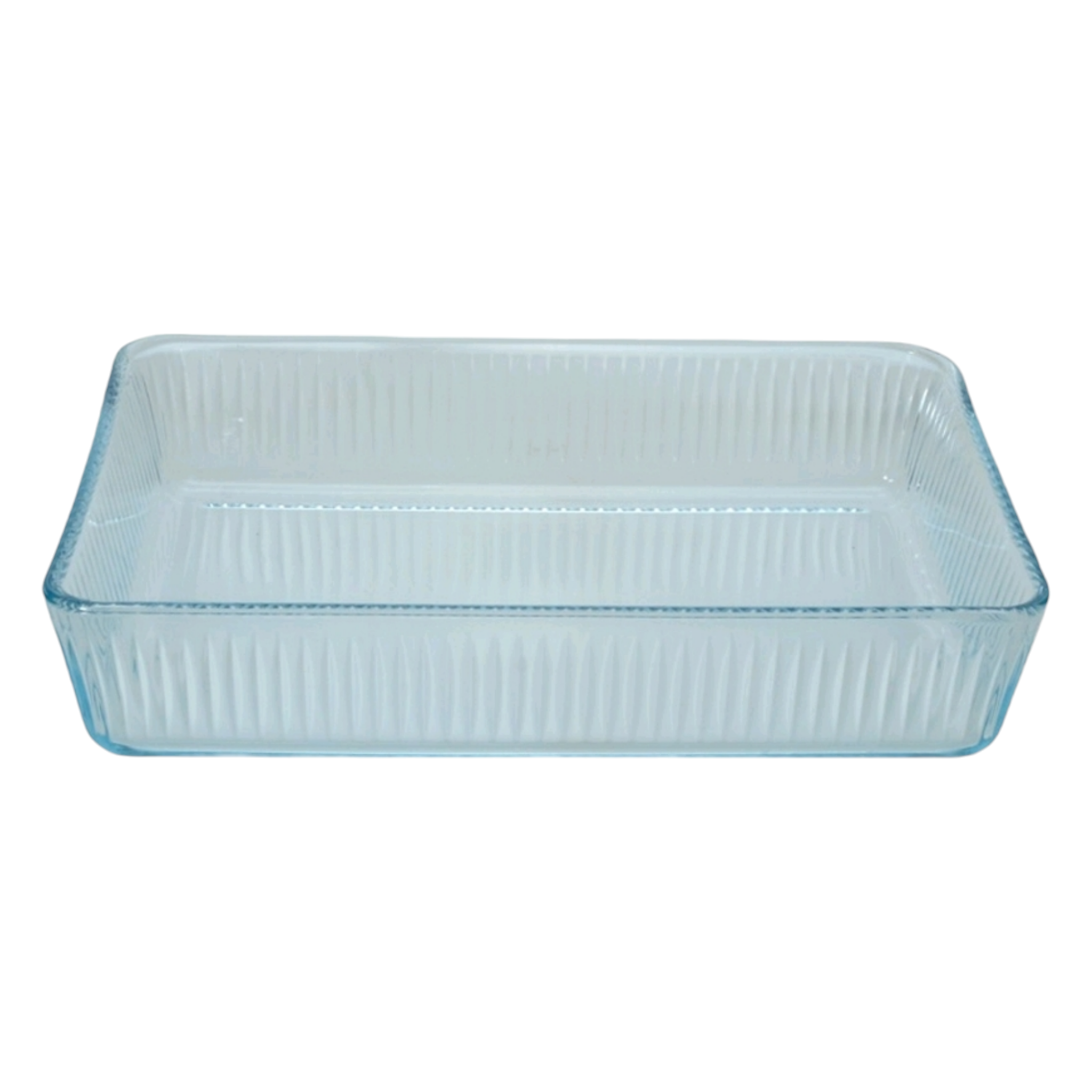 Borcam Glass Serving Dish Rectangular Tray 3L 24080