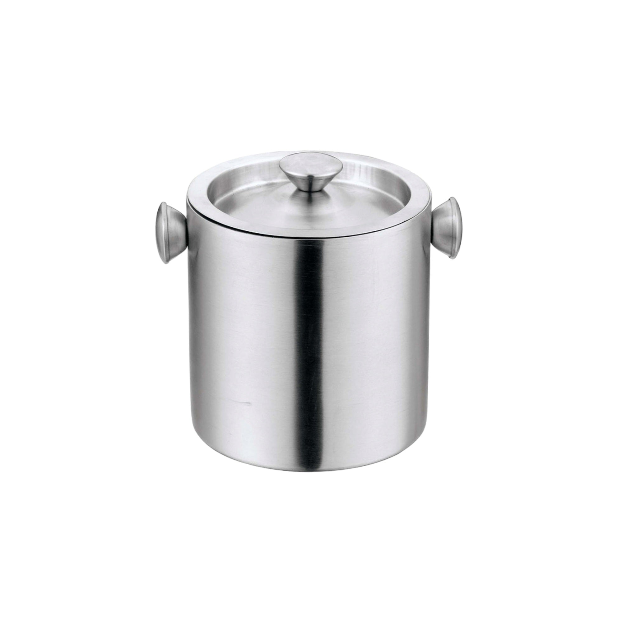 Ice Bucket with Knov Double Wall 1.5L Stainless Steel 16x15cm