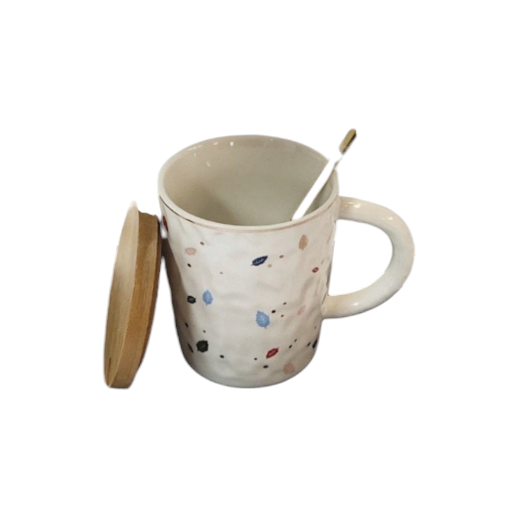 Coffee Mug Porcelain With Lid