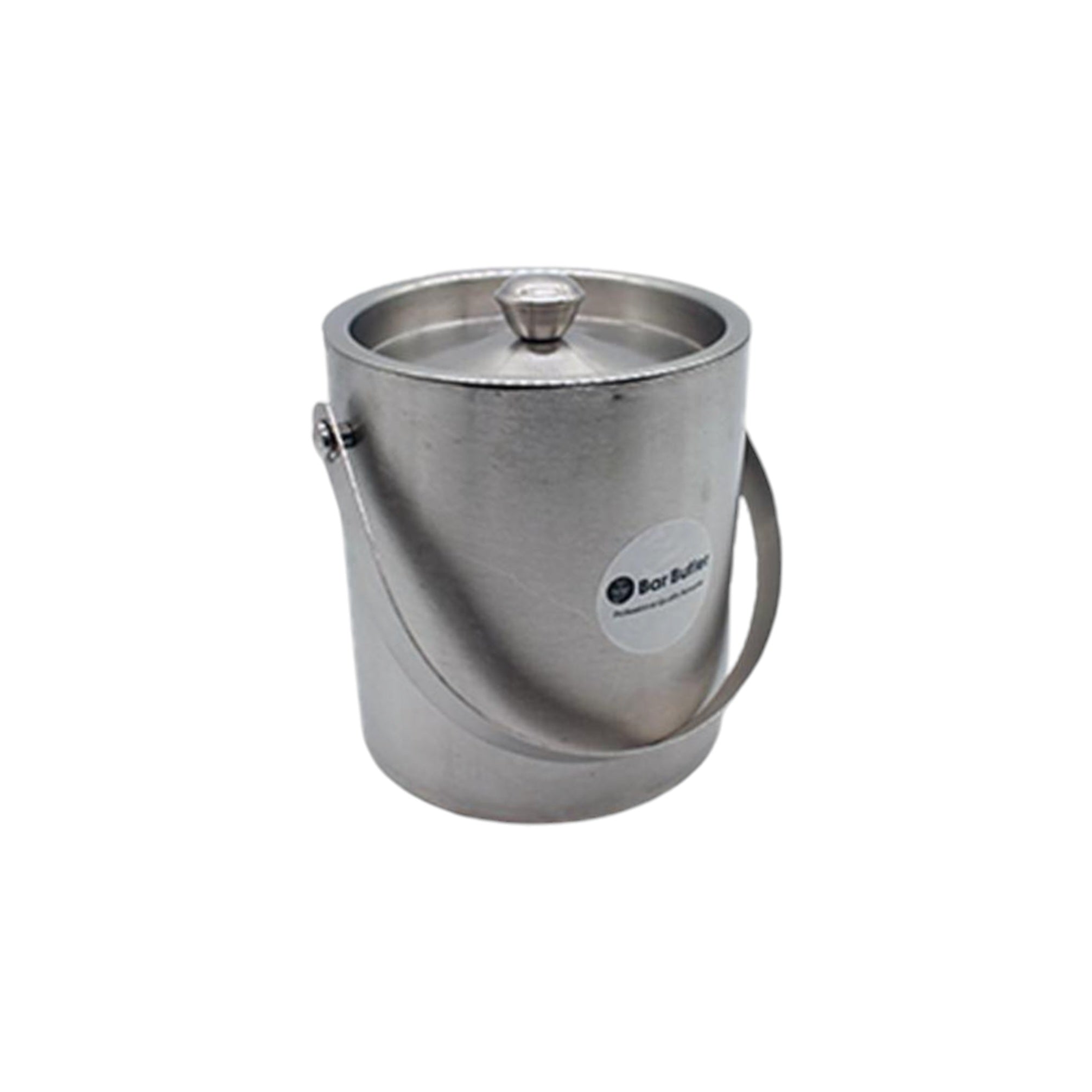 Bar Butler Double Wall Ice Bucket With Lid 1L 21440 Stainless Steel