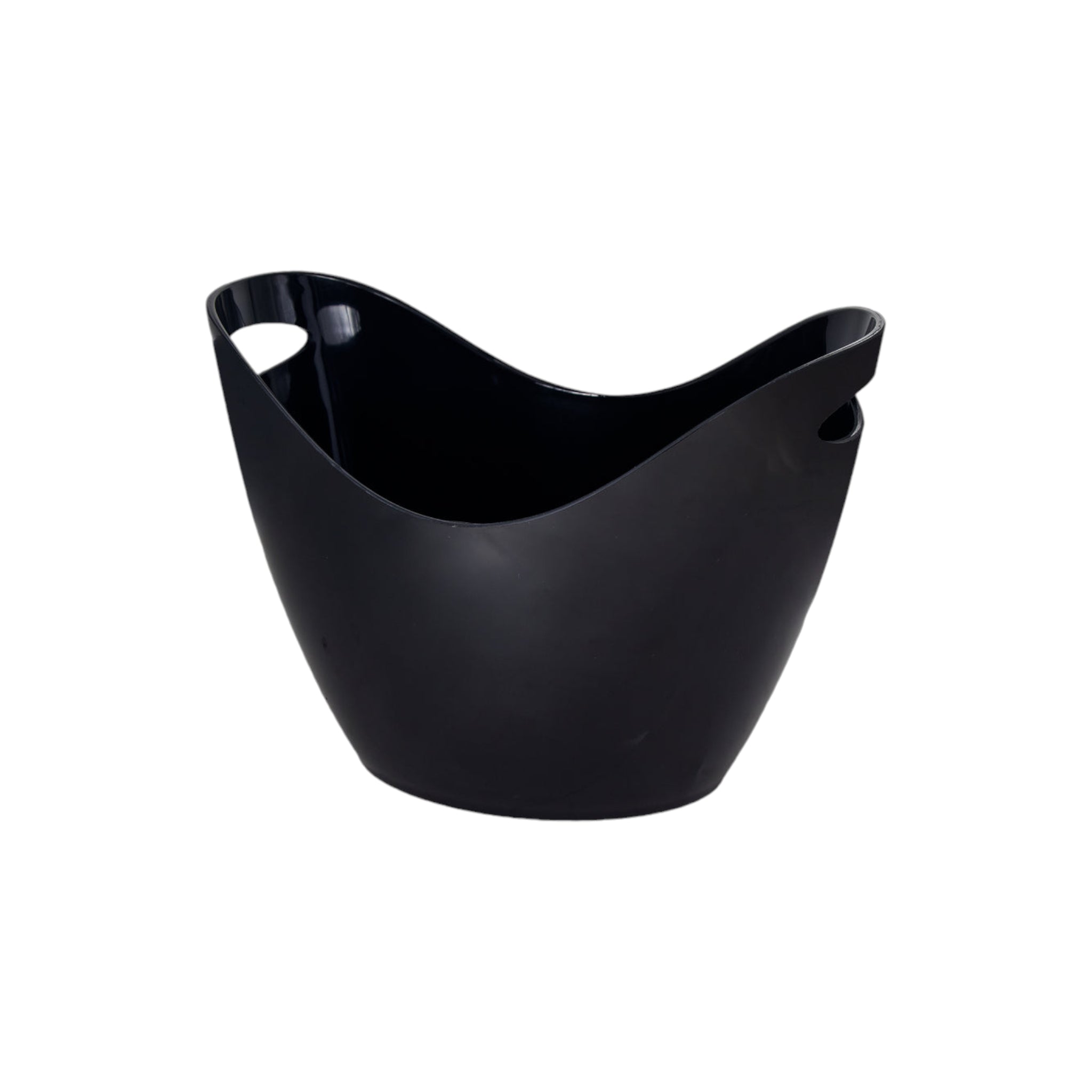 Bar Butler Plastic Beverage Ice Bucket 7L Oval Black 73149