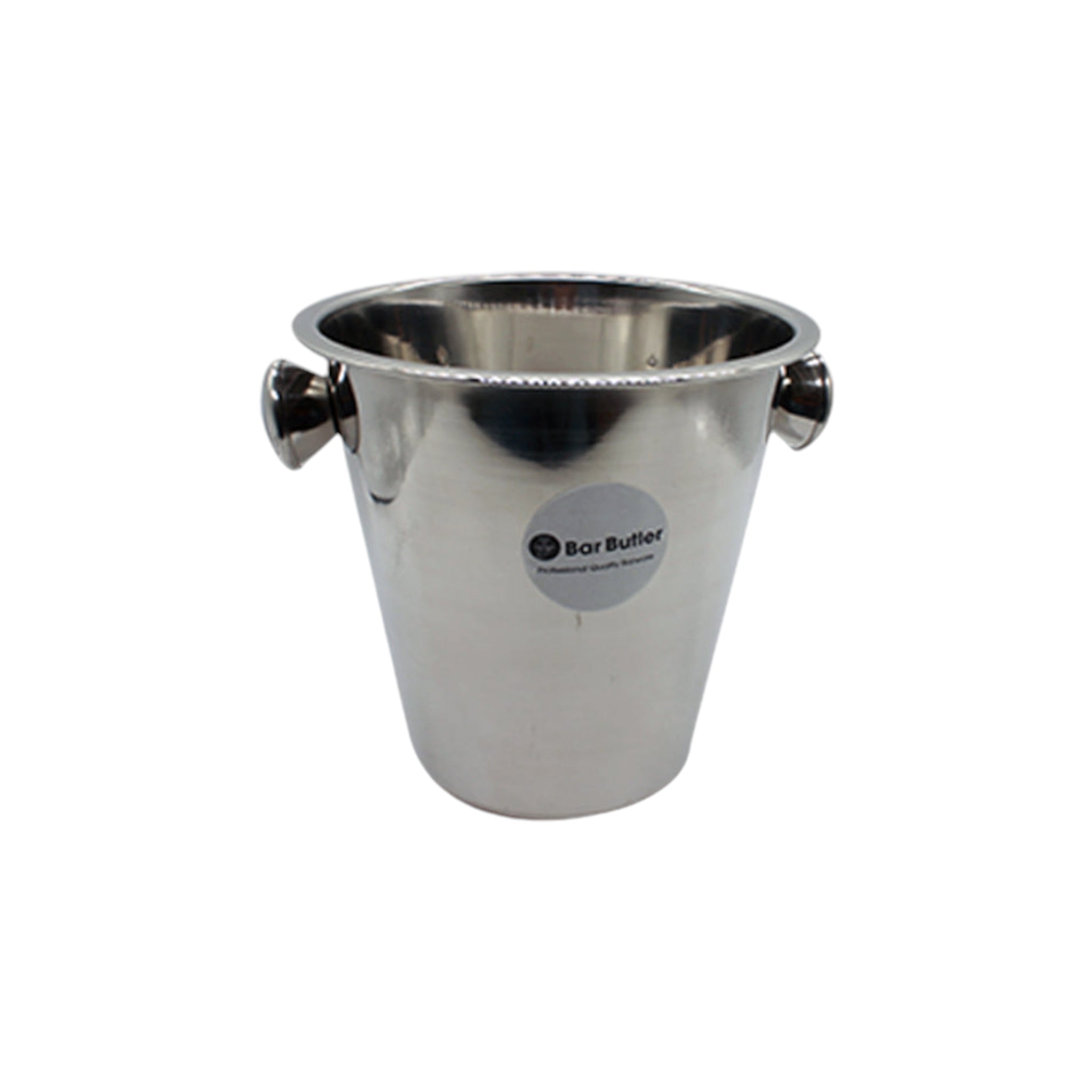 Bar Butler Ice Bucket 4L Knob Handle Stainless Steel 12027