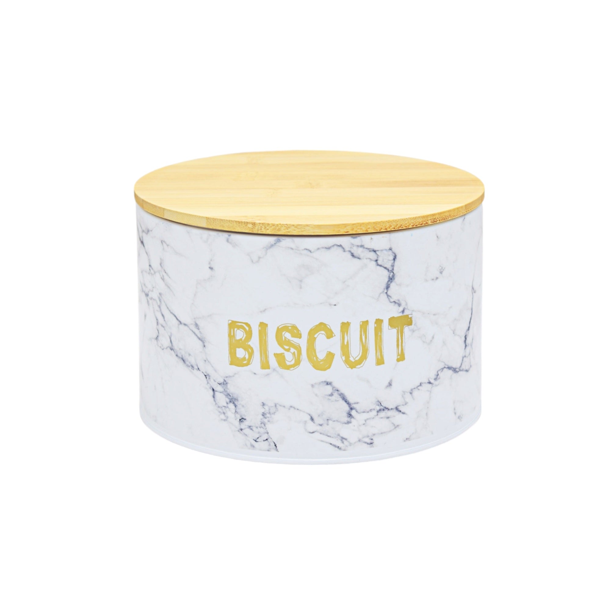 Aqua Tin Marble Gold Decal Biscuit 26495