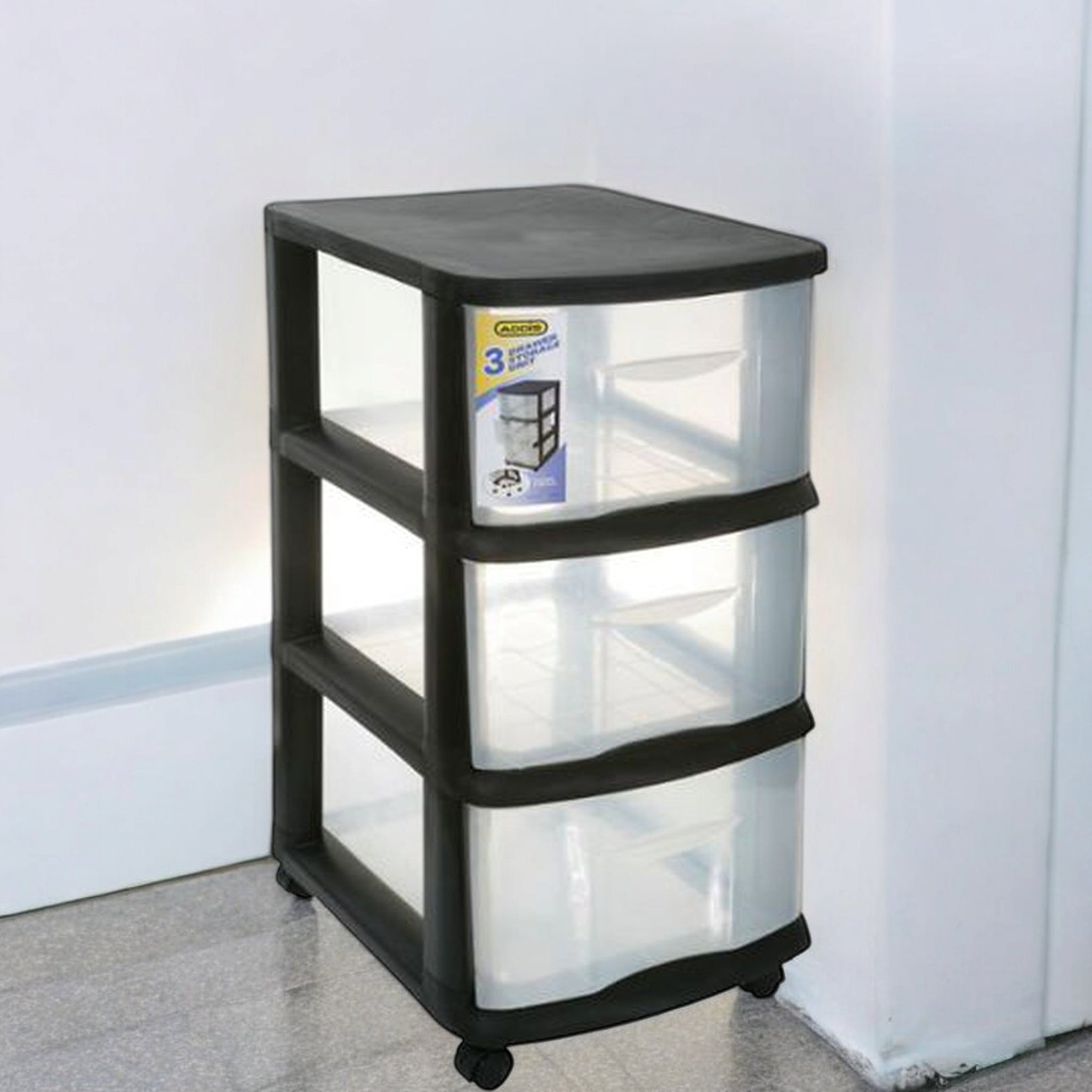 Addis 3-Drawer Storage Unit