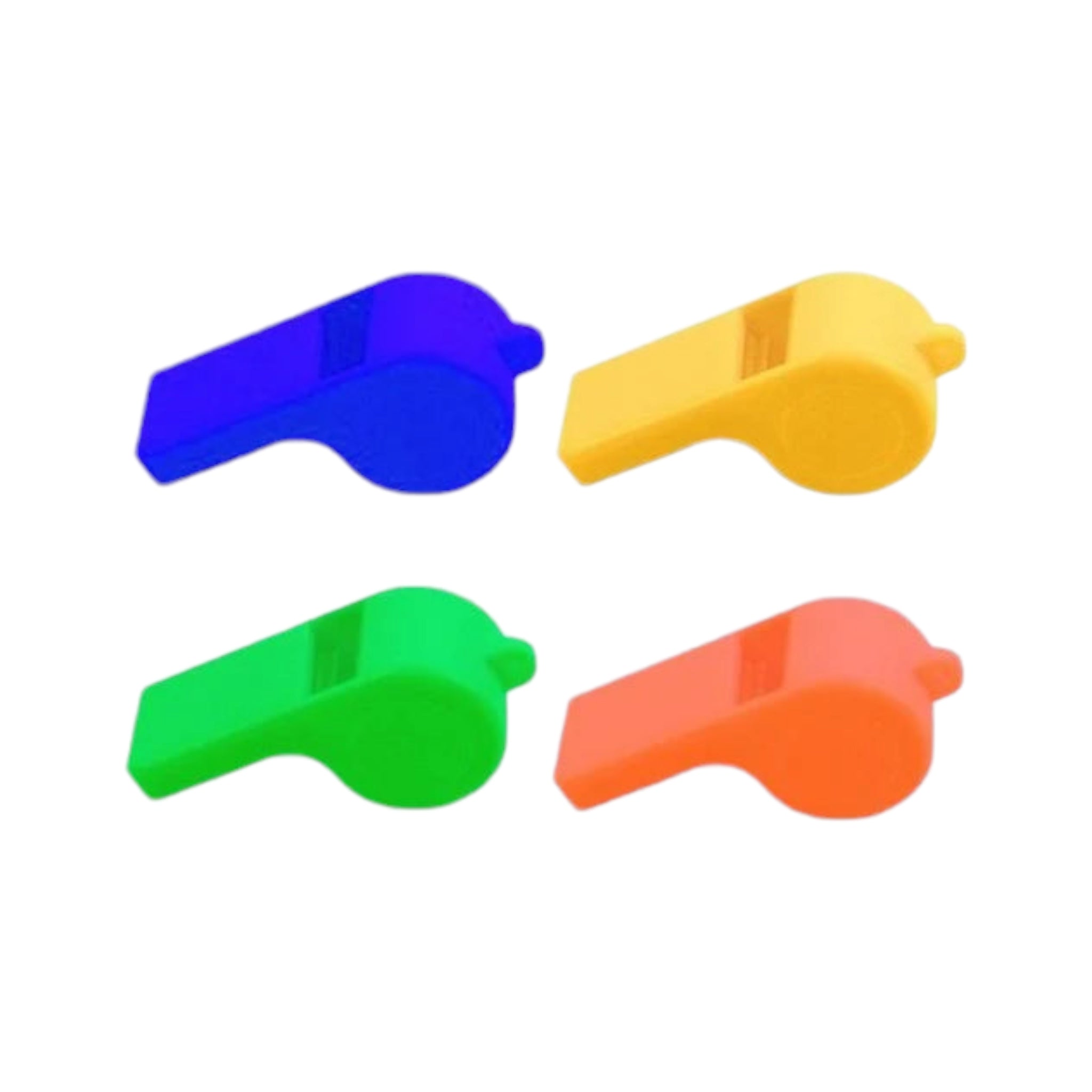 Sports Whistle Plastic Solid Colour 1pc