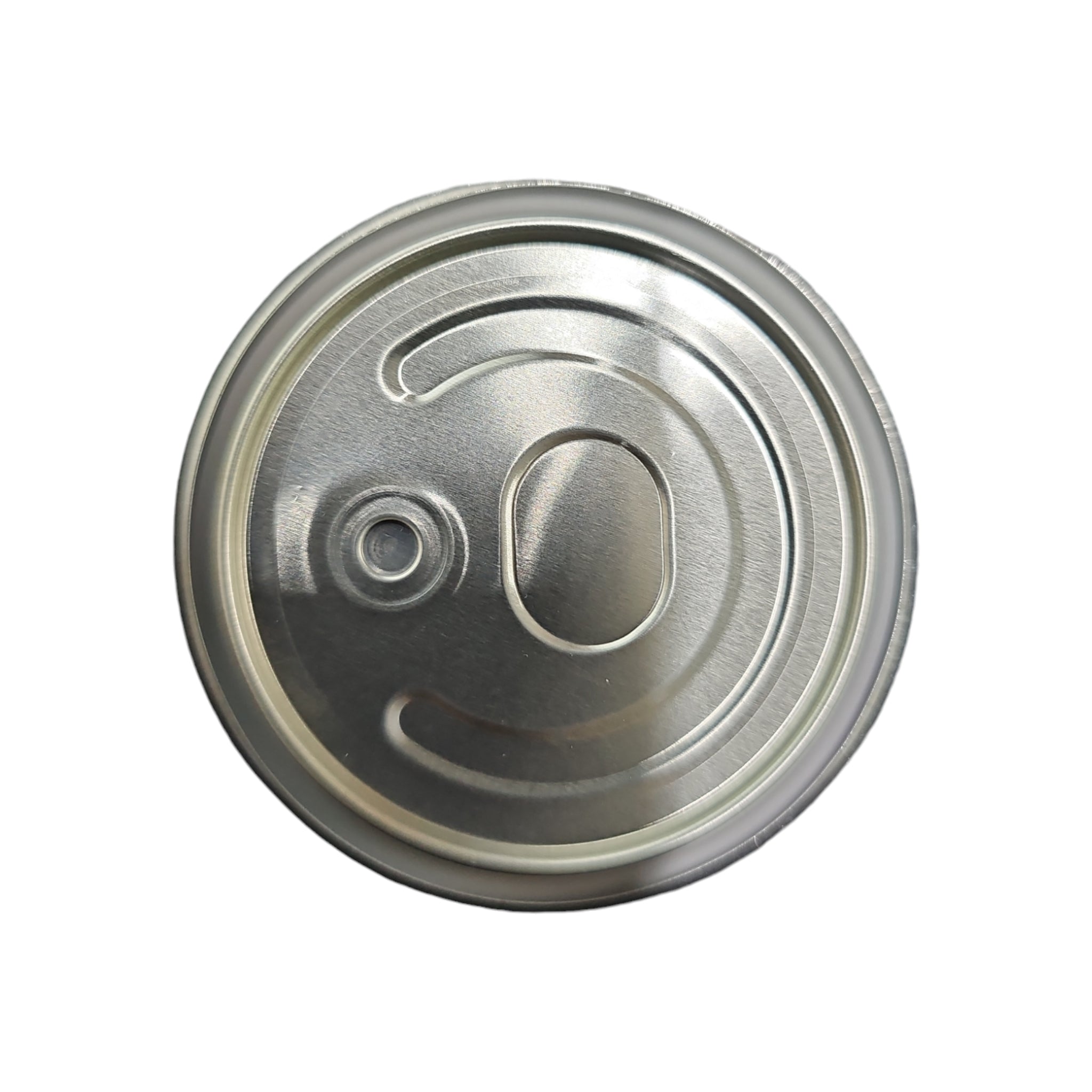 Full Open Aluminium Lid 58mm for Food Grade Plastic Drinking Clear Can