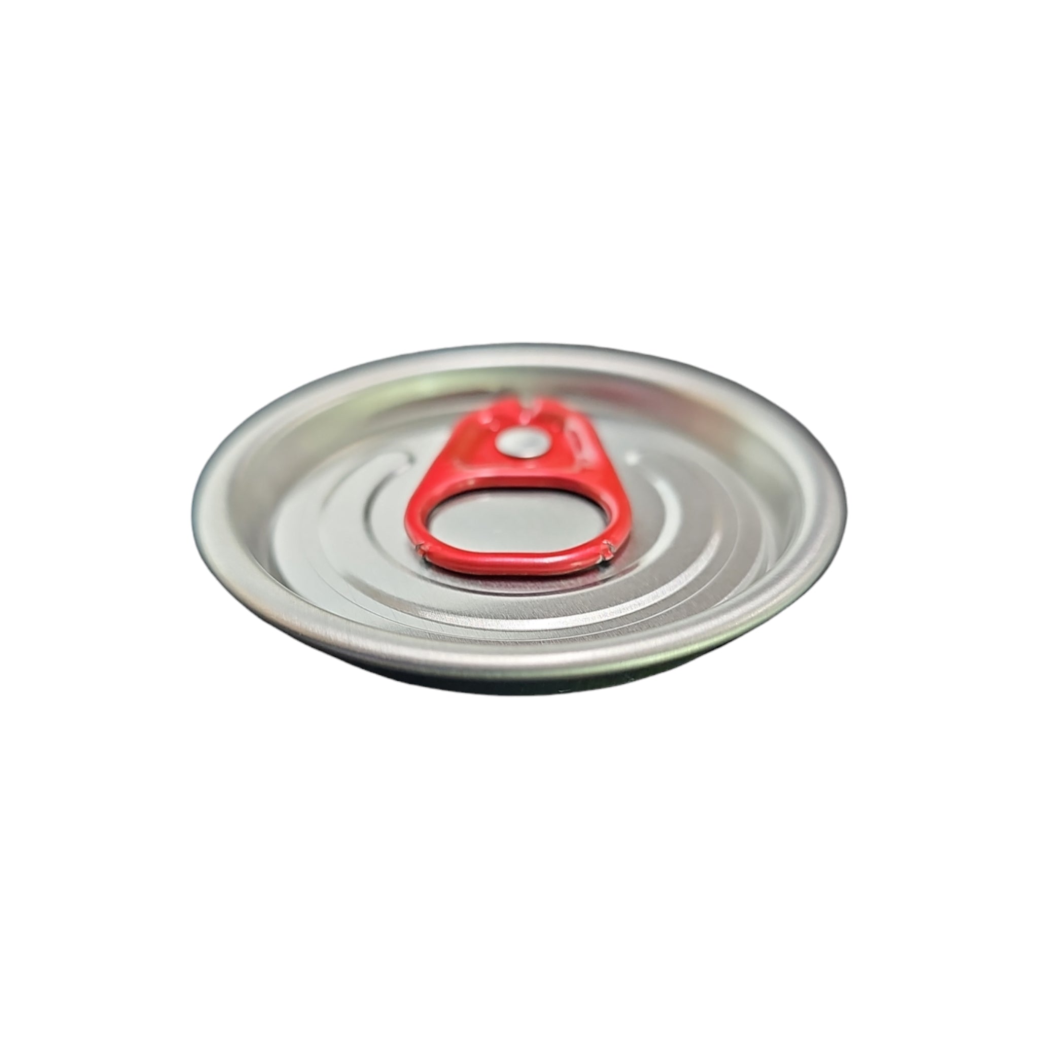 Full Open Aluminium Lid 58mm for Food Grade Plastic Drinking Clear Can