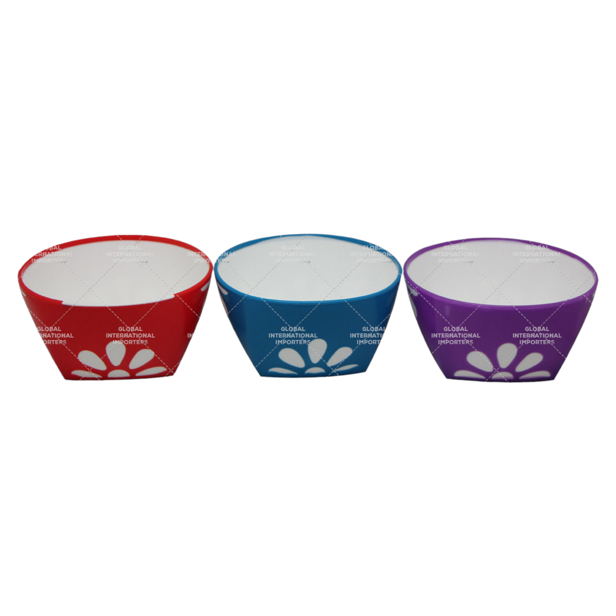 Plastic Cereal Bowl 2-Tone Sunrise Formosa